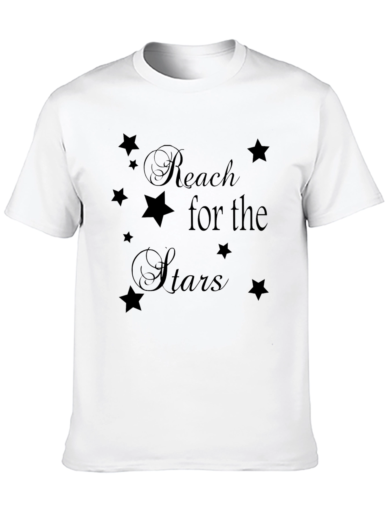 Black Reach for the Stars Graphic Tee view 10