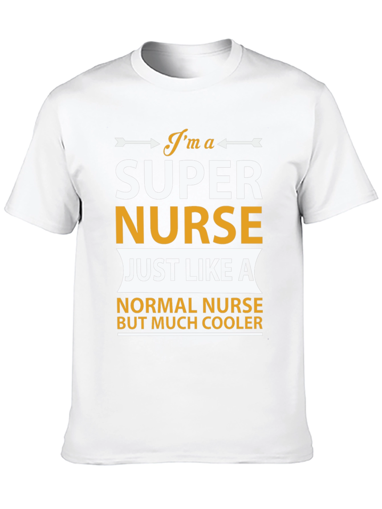 Black Super Nurse T-Shirt - Cool Nurse Apparel view 10