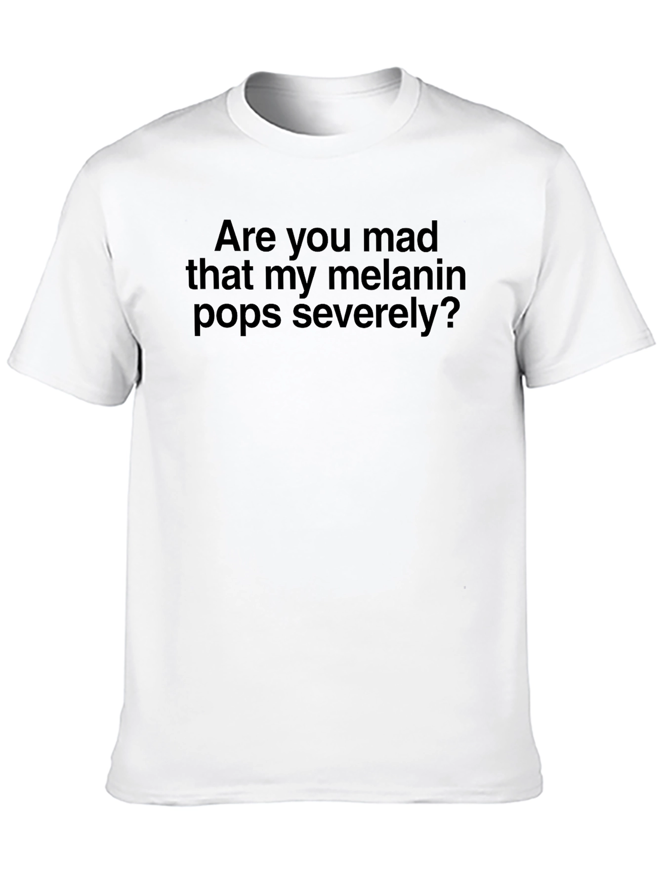Black Melanin Pops T-Shirt - Bold Statement Tee view 10