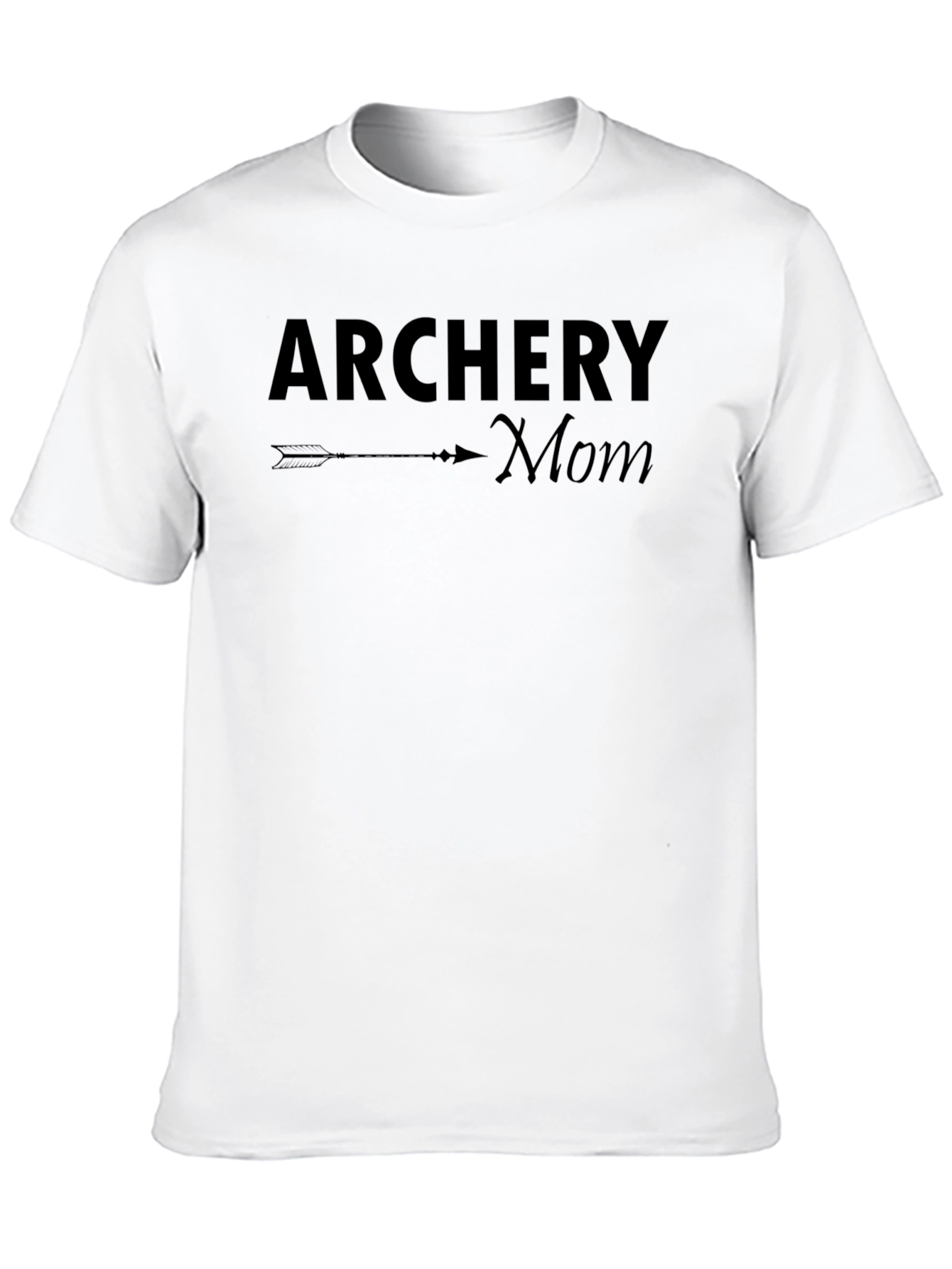 Black Archery Mom T-Shirt - Arrow Graphic Tee view 10