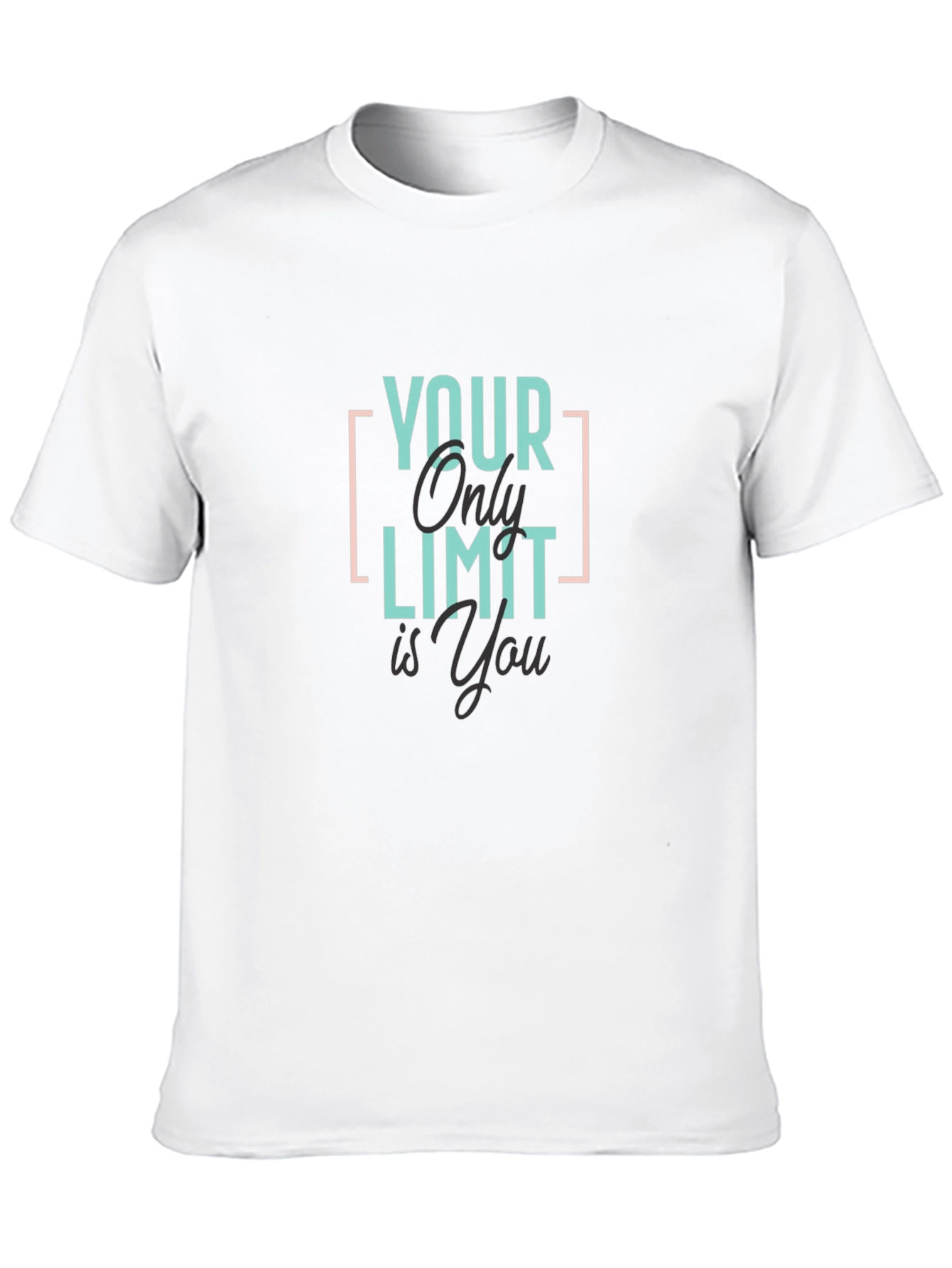 Black Your Only Limit Is You Graphic T-Shirt - Black view 10