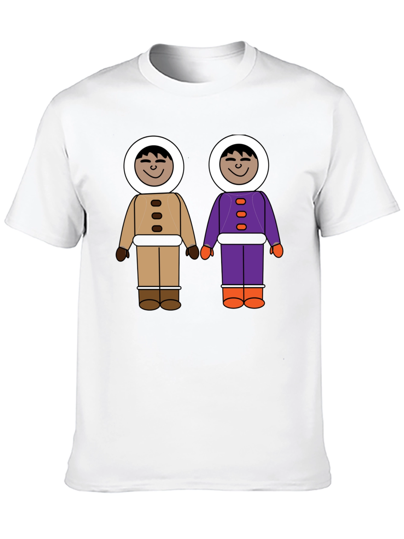 Black Novel Cartoon Friends Graphic T-Shirt view 10