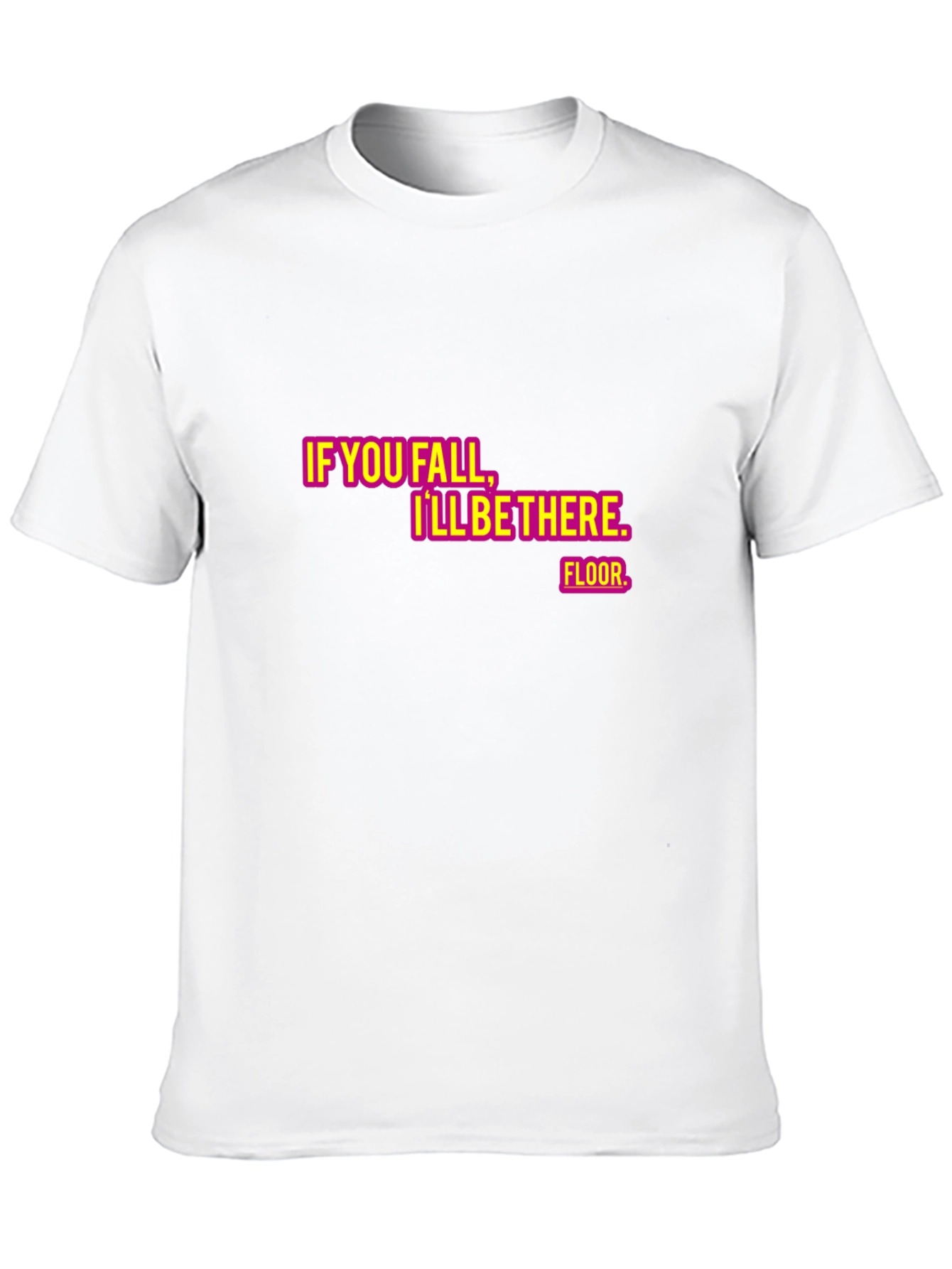 Black Humorous 'I'll Be There' Graphic Tee view 10