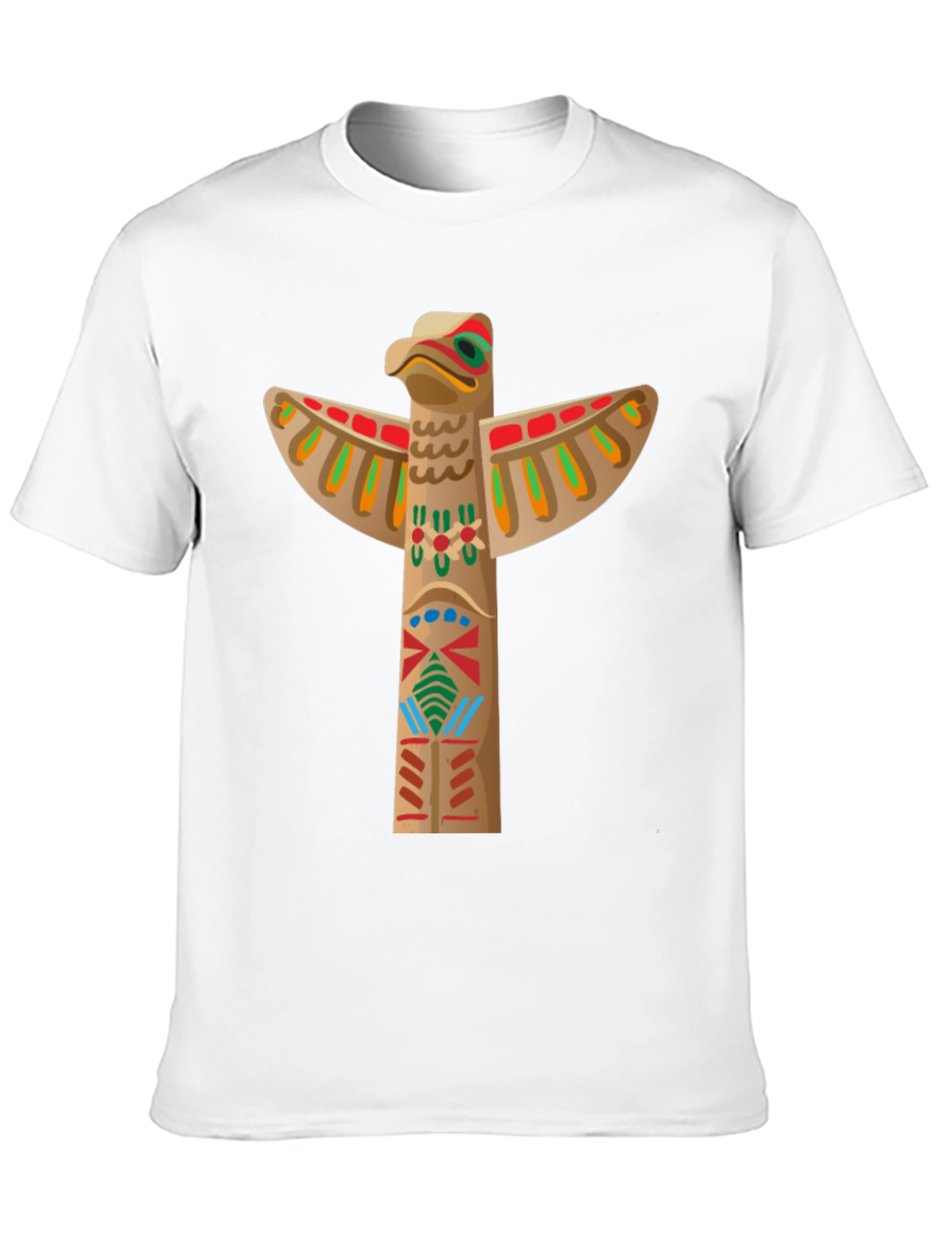 Black Totem Pole Graphic Tee - Black view 10
