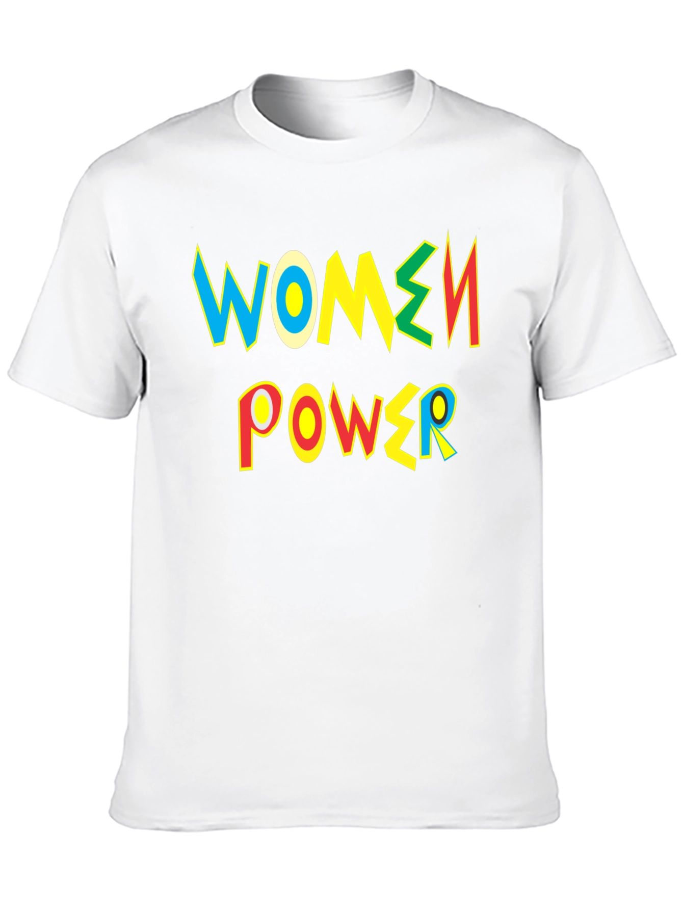 Black Women Power Black T-Shirt - Colorful Graphic Tee view 10