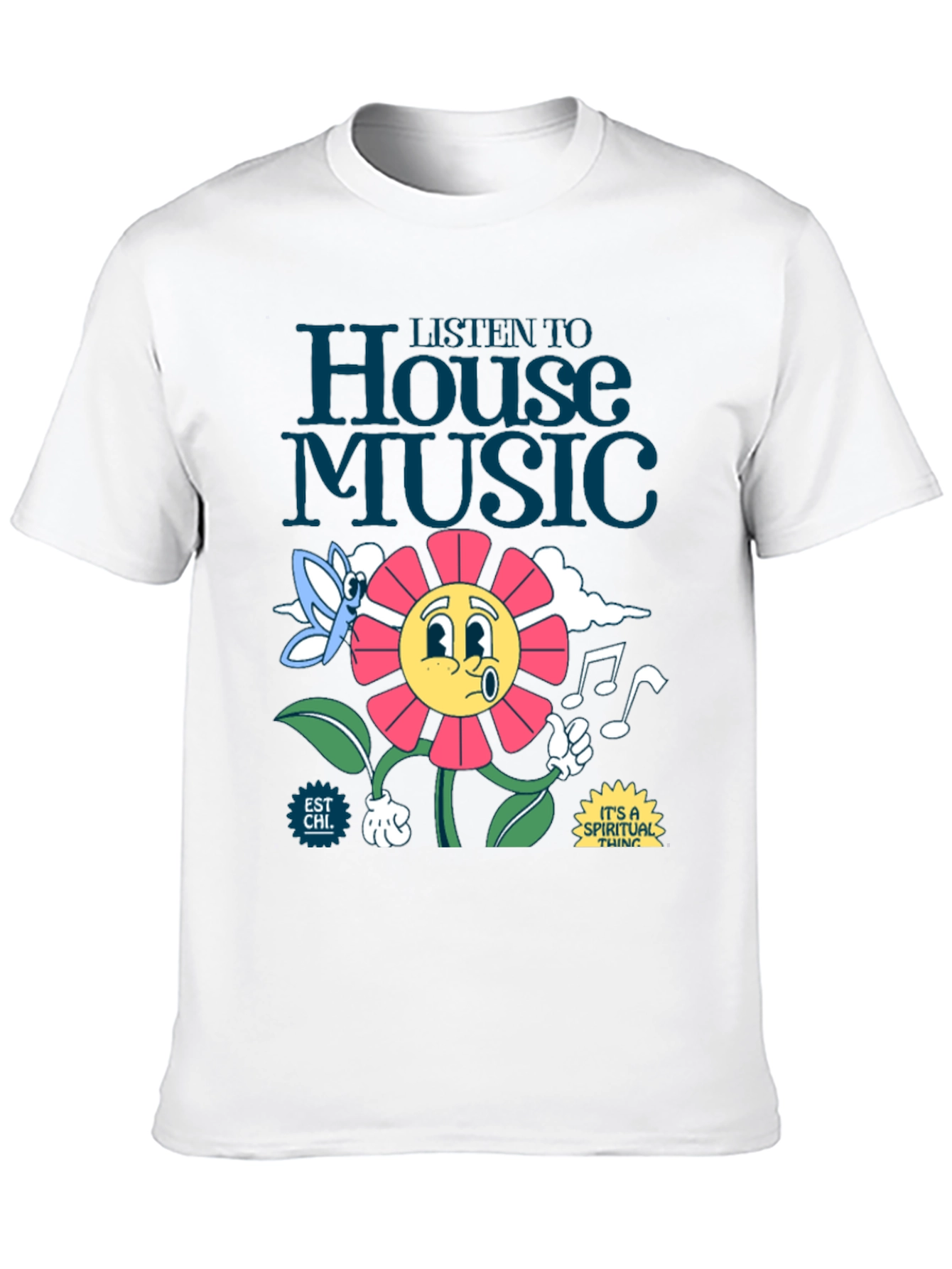 Black House Music Graphic Tee - Spiritual Vibe view 10