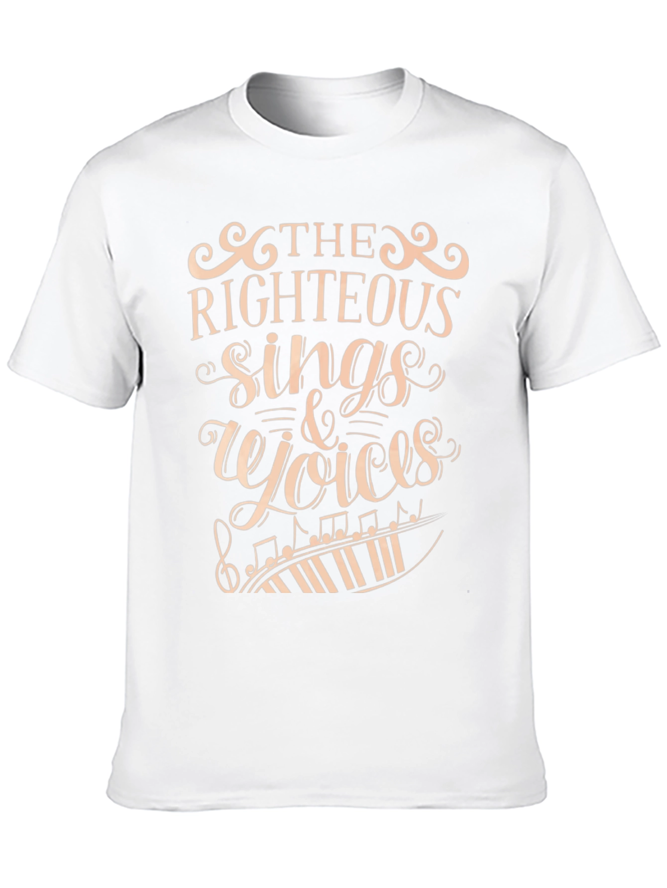 Black Righteous Sings & Rejoices Graphic Tee view 10
