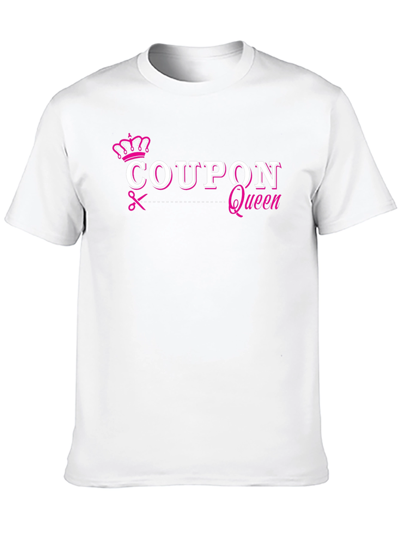Black Coupon Queen T-Shirt, Funny Budget Saving Tee view 10