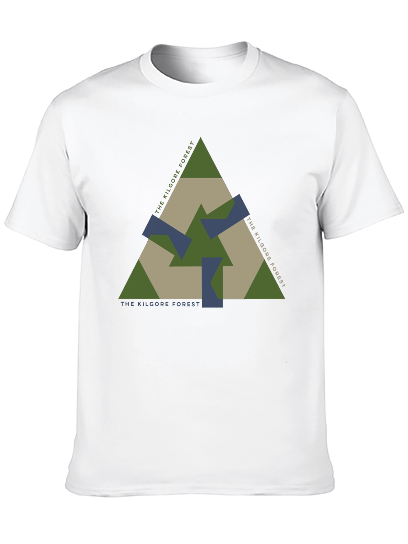 Black The Kilgore Forest Graphic T-Shirt - Nature Inspired Design view 10