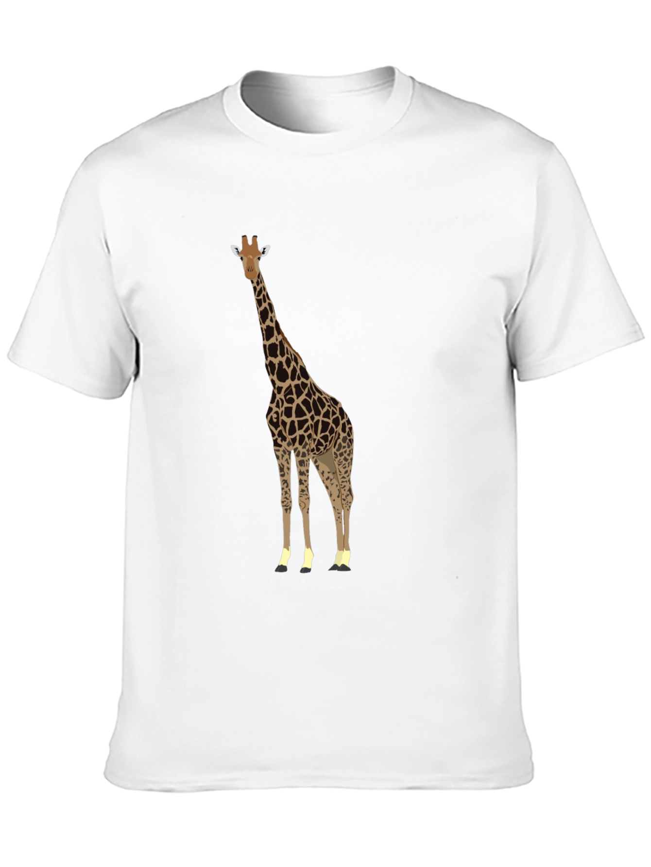 Black Giraffe Graphic Tee - Stylish Animal Print T-Shirt view 10