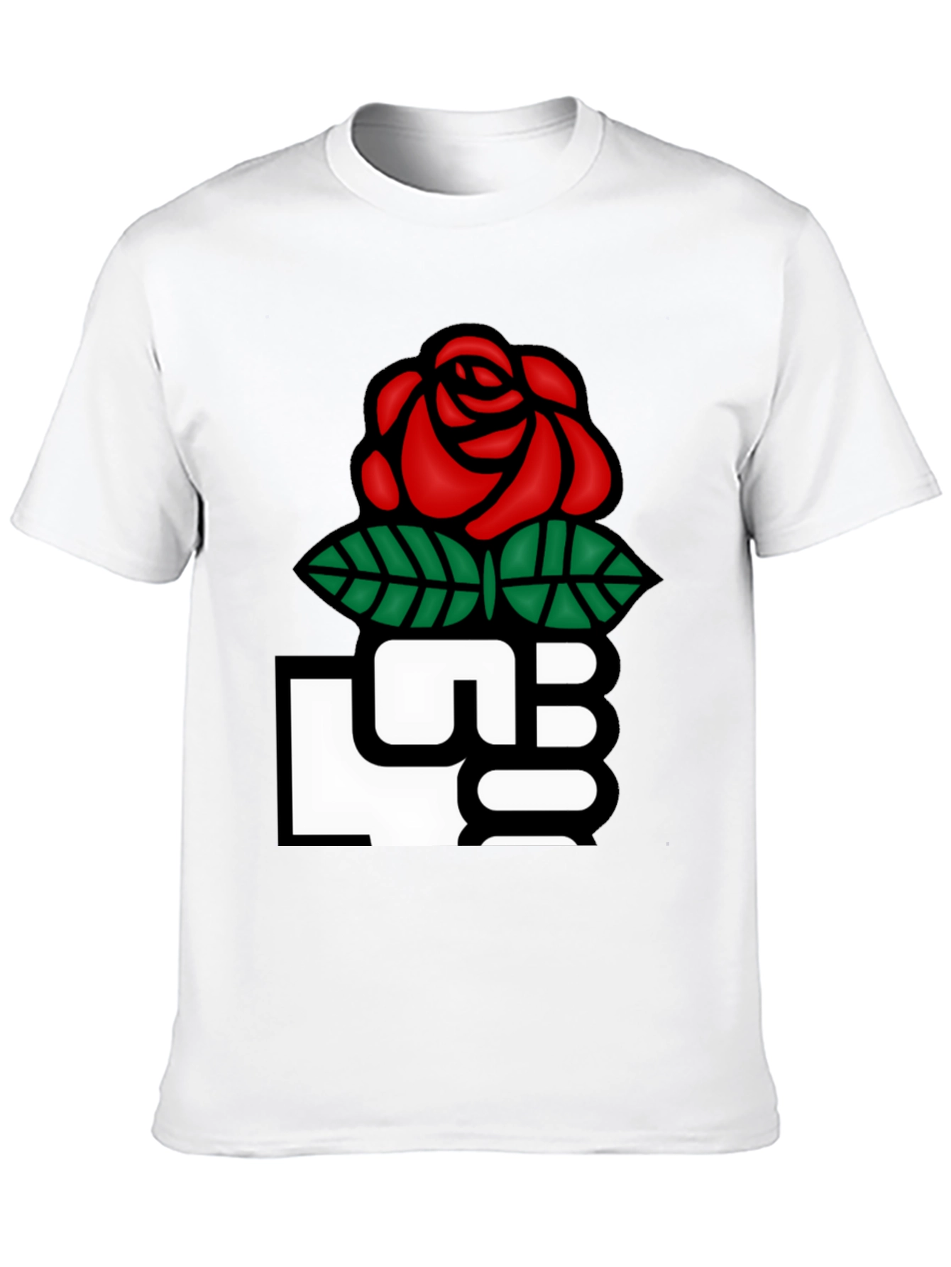 Black Rose Fist Graphic T-Shirt view 10