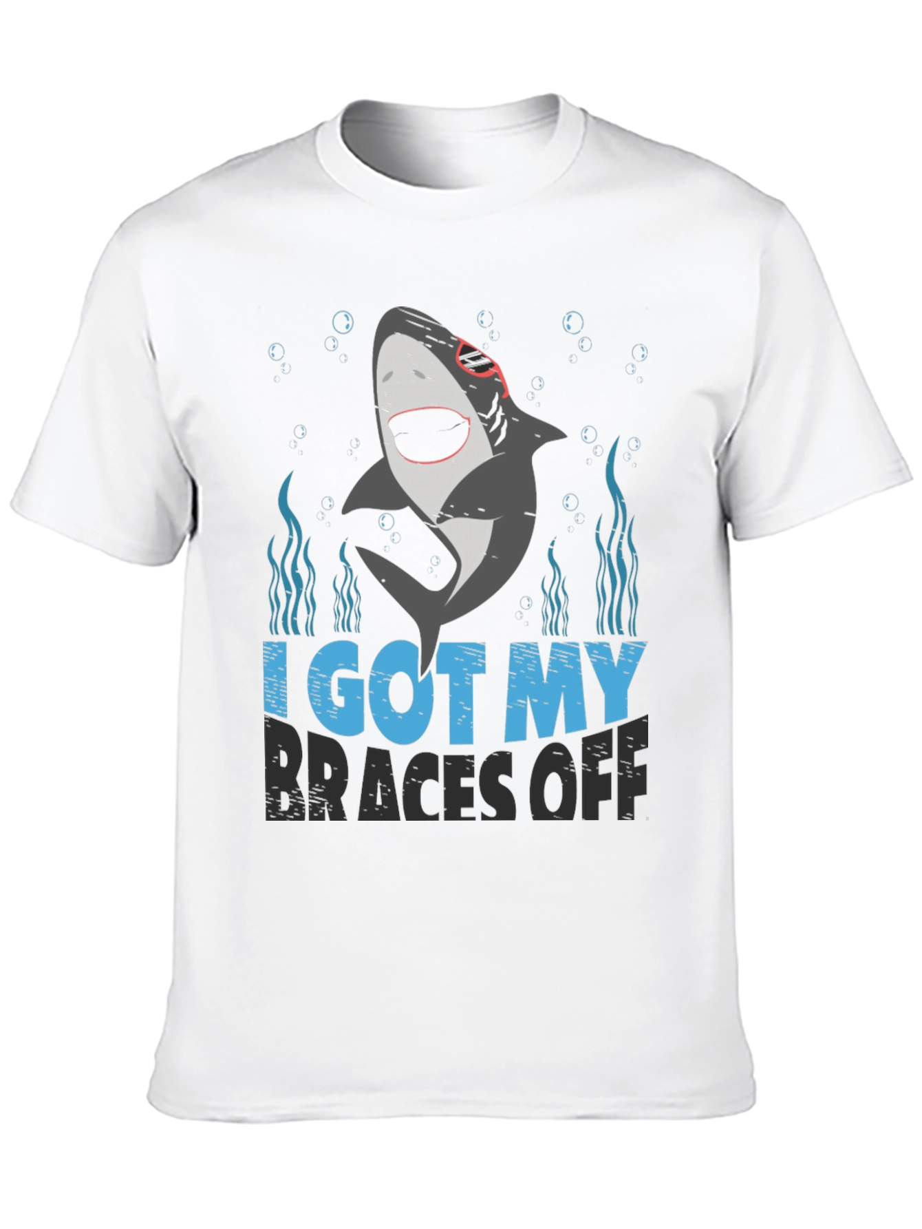 Black Shark "Braces Off" Graphic Tee - Black view 10