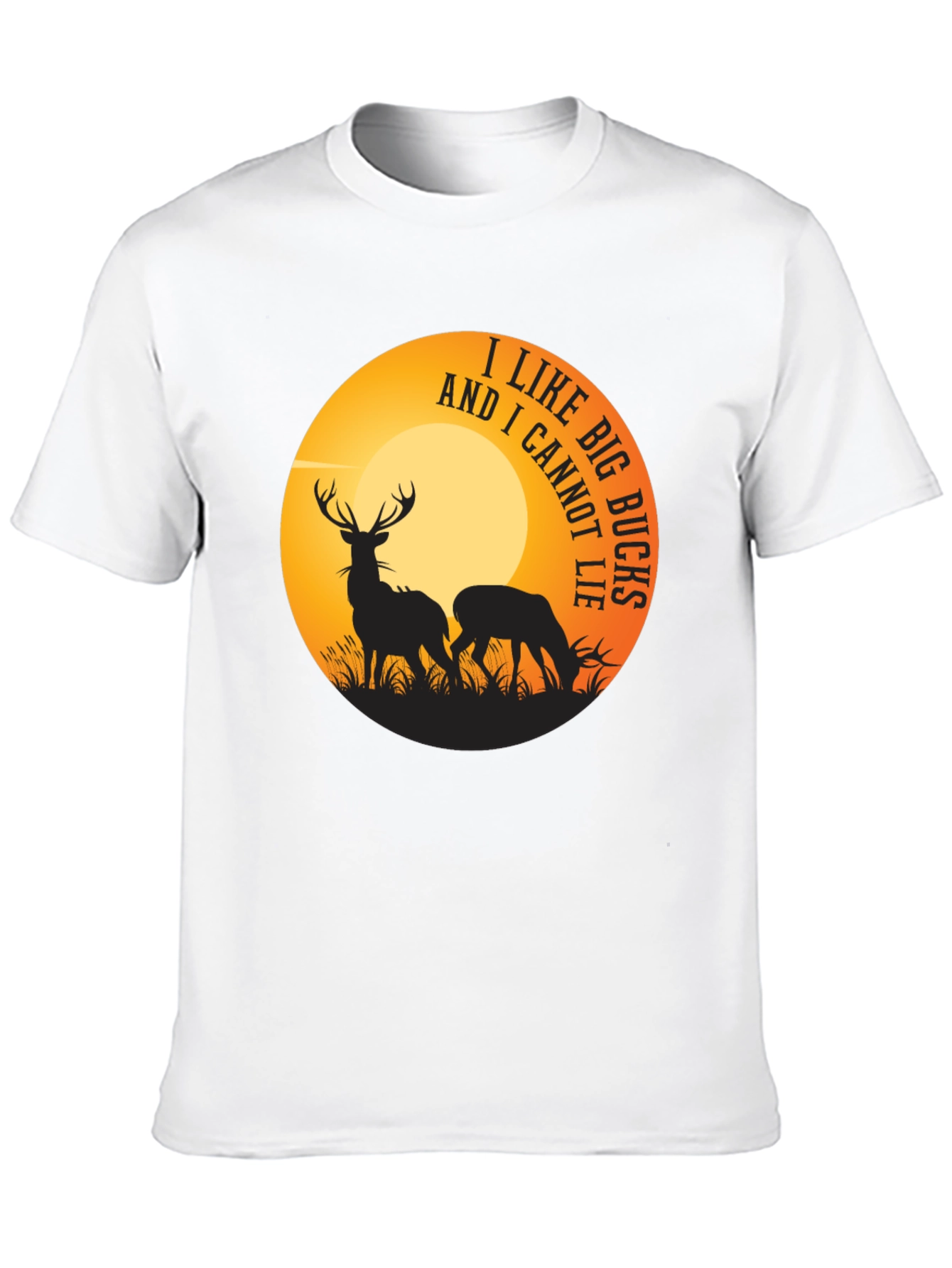 Black I Like Big Bucks Graphic Tee view 10
