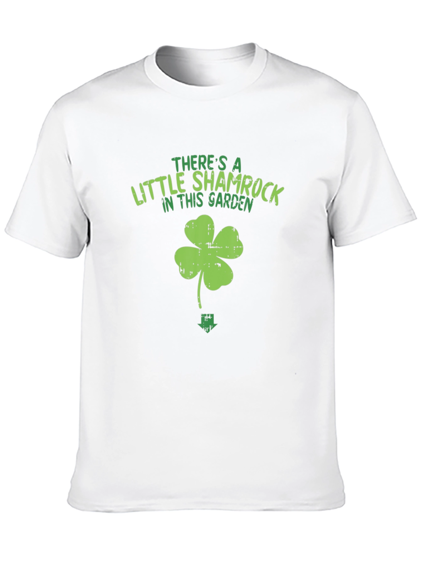 Black Shamrock Garden Graphic Tee view 10