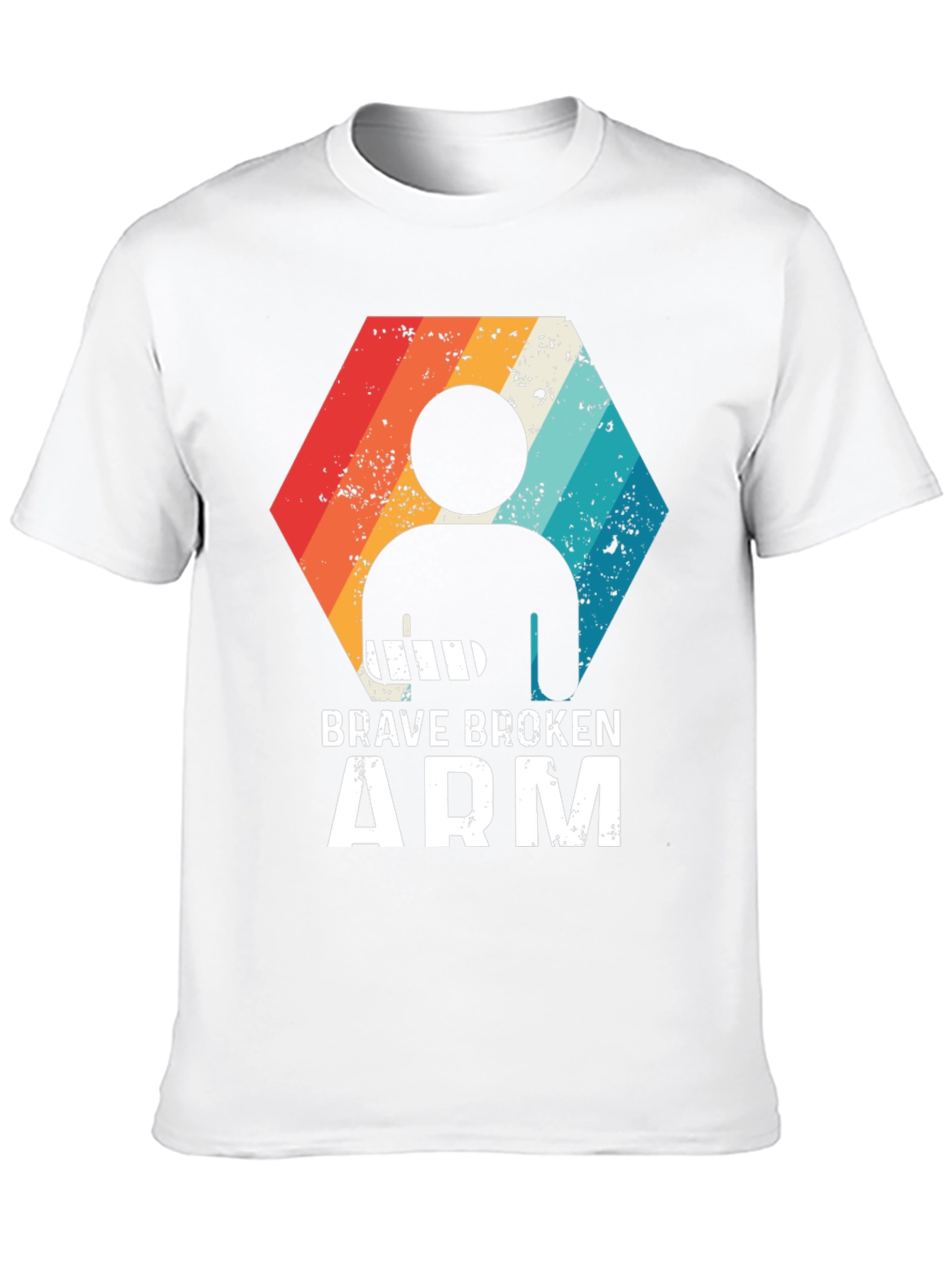 Black Brave Broken Arm T-Shirt view 10
