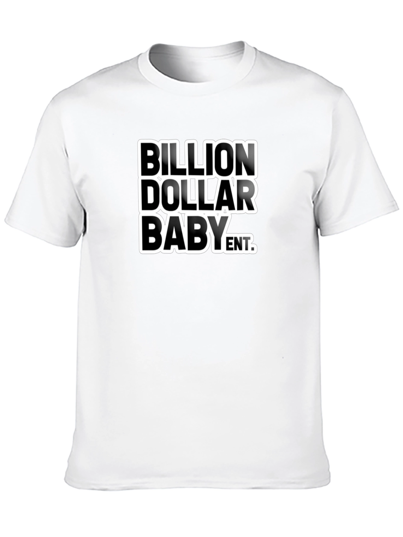 Black Billion Dollar Baby Graphic Tee - Black Cotton Blend view 10