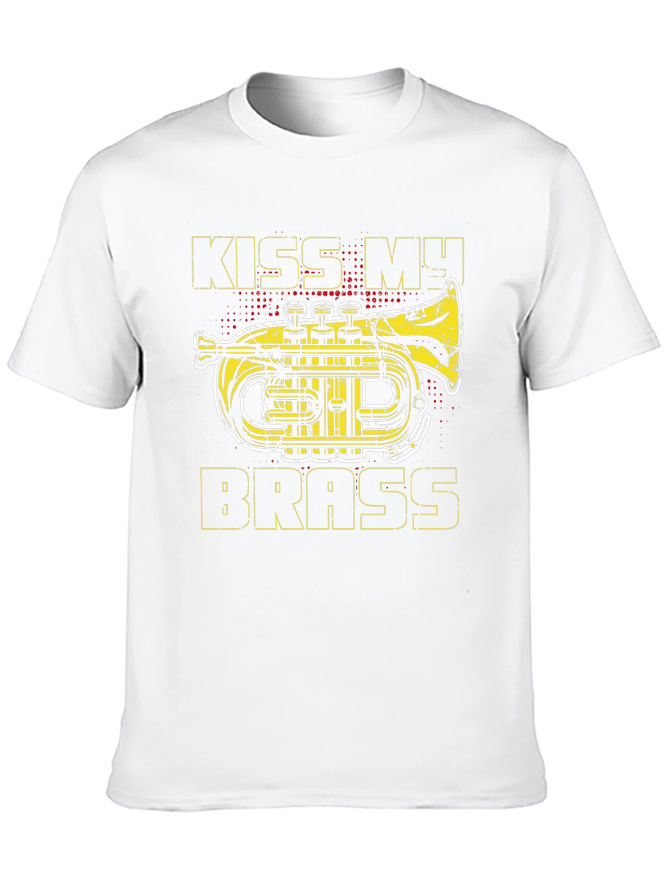 Black Kiss My Brass T-Shirt - Music Humor Tee view 10