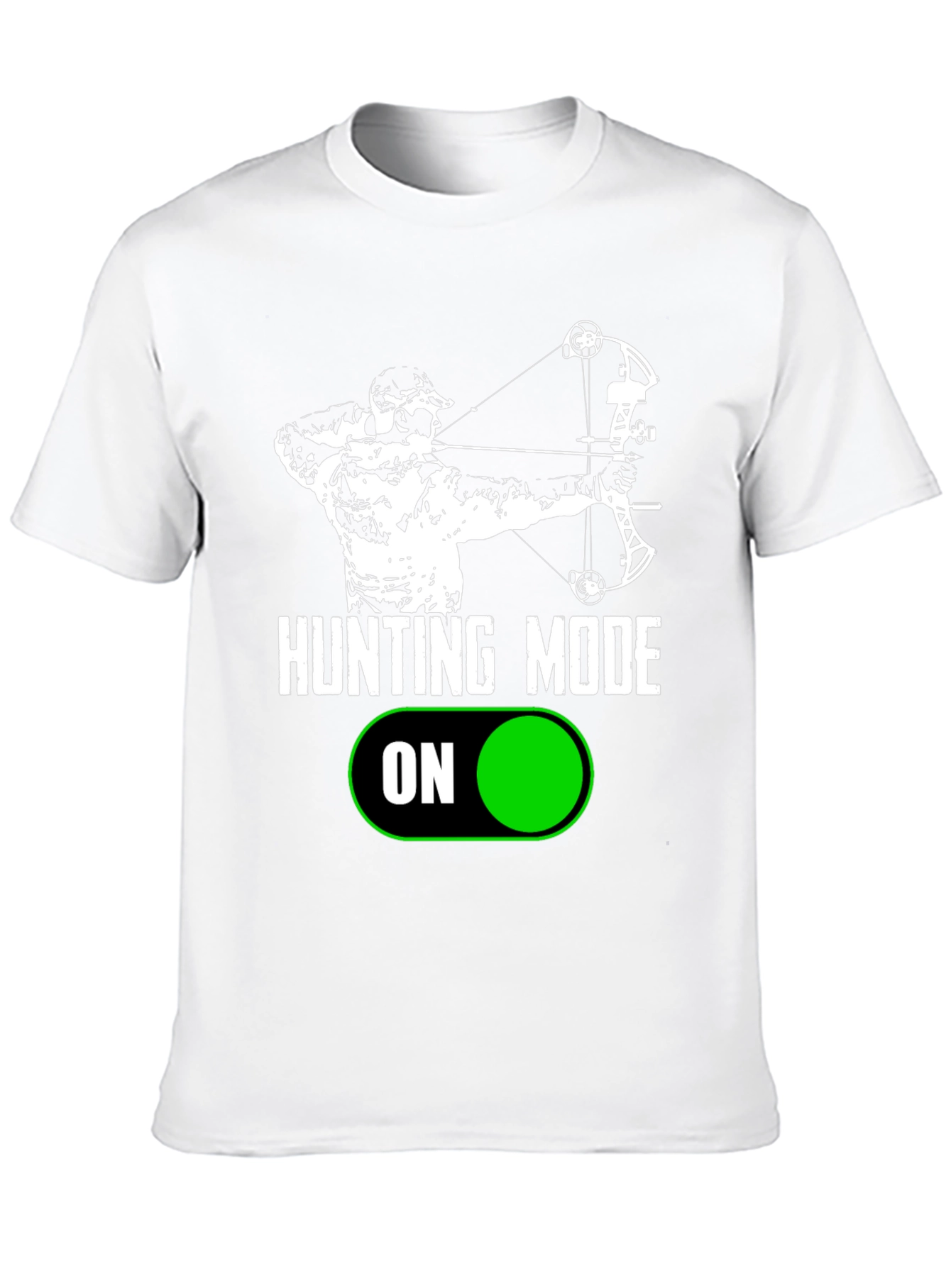 Black Hunting Mode On T-Shirt view 10