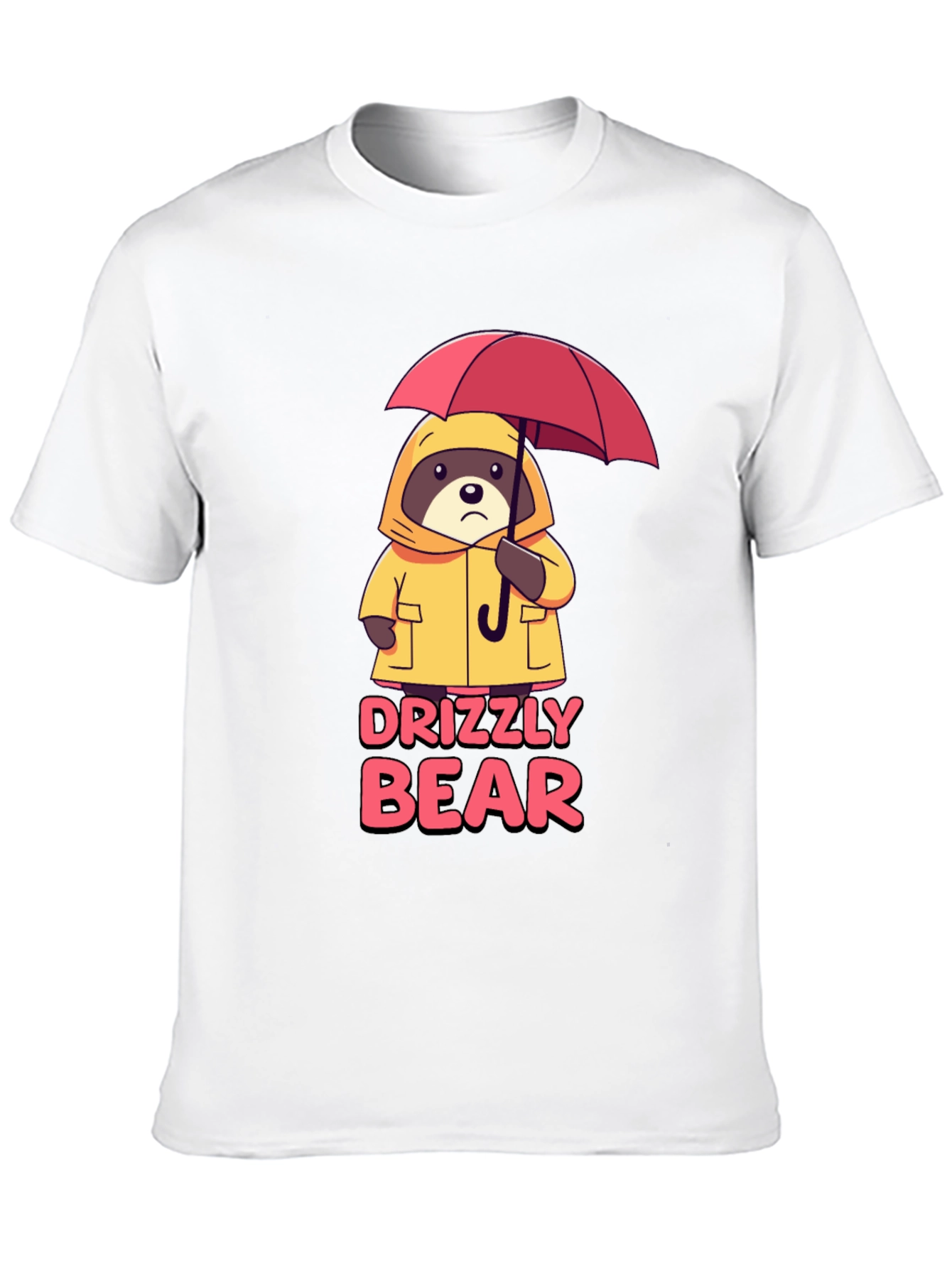 Black Drizzly Bear Graphic Tee - Black T-Shirt view 10