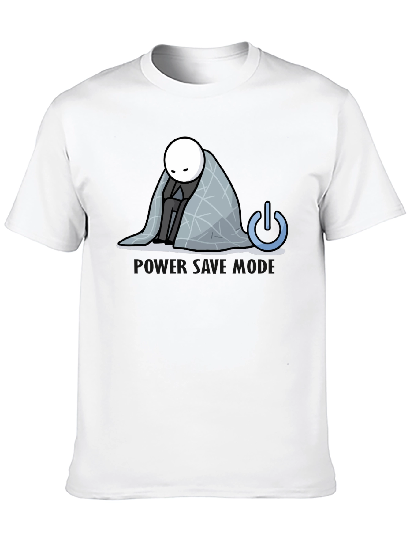 Black Power Nap Mode Graphic T-Shirt view 10