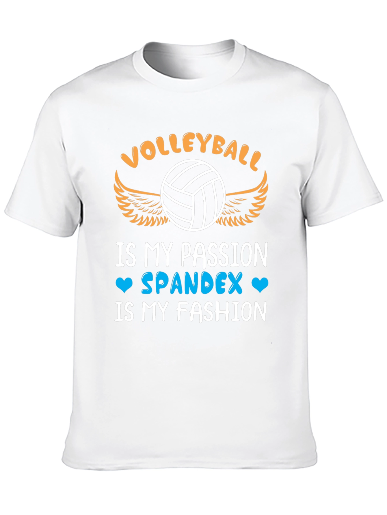 Black Volleyball Passion T-Shirt - Spandex is My Fashion view 10
