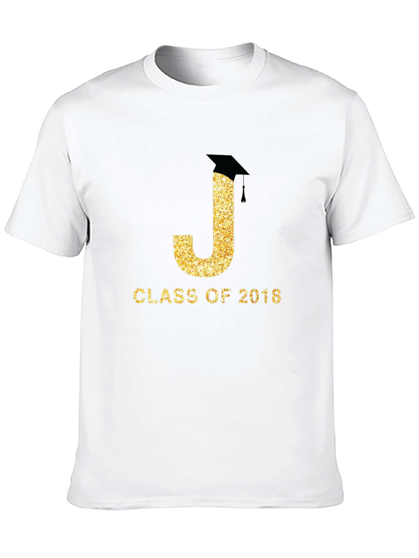 Black Class of 2018 Graduation T-Shirt view 10