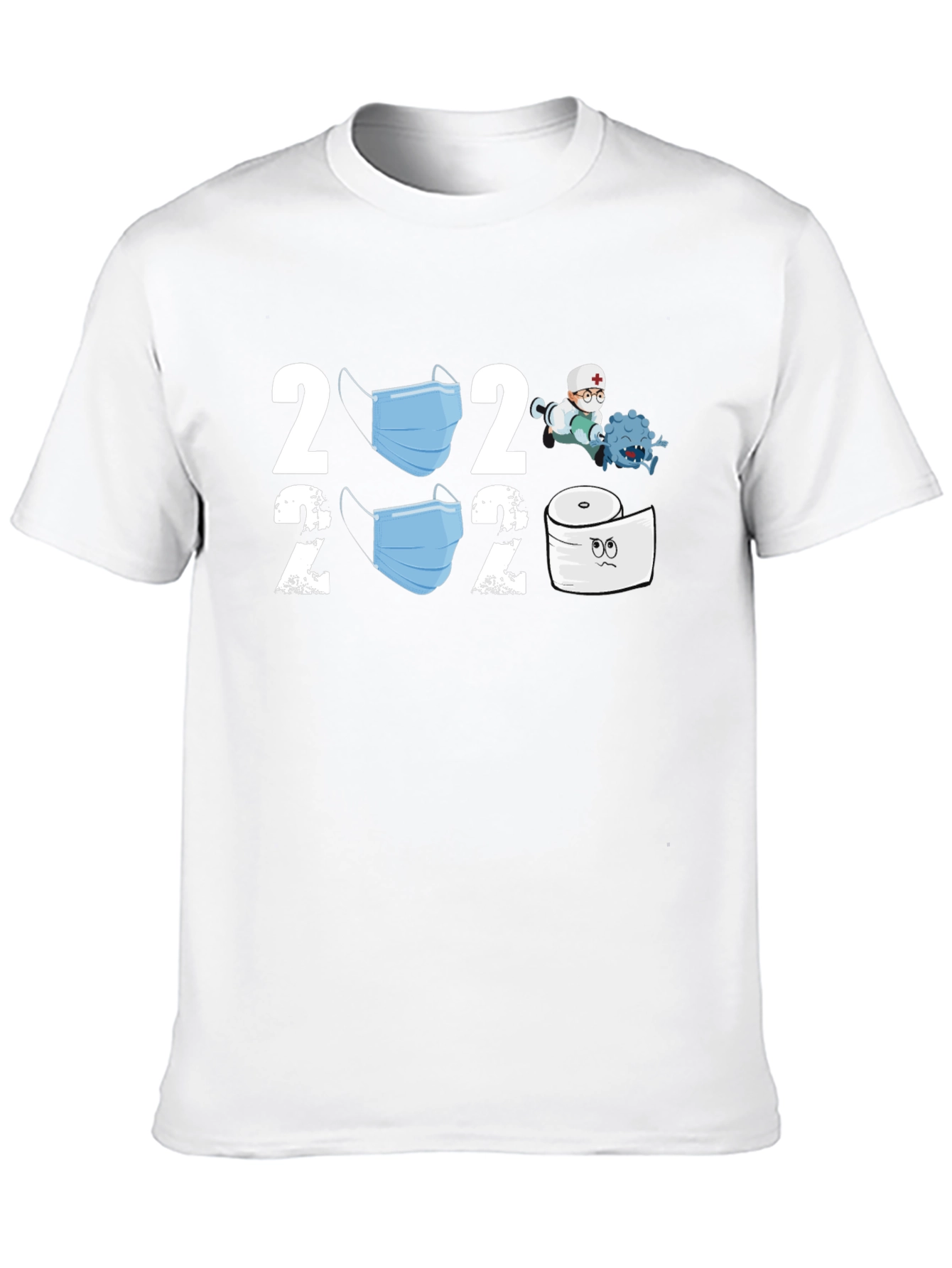 Black 2020 Pandemic Novelty T-Shirt view 10