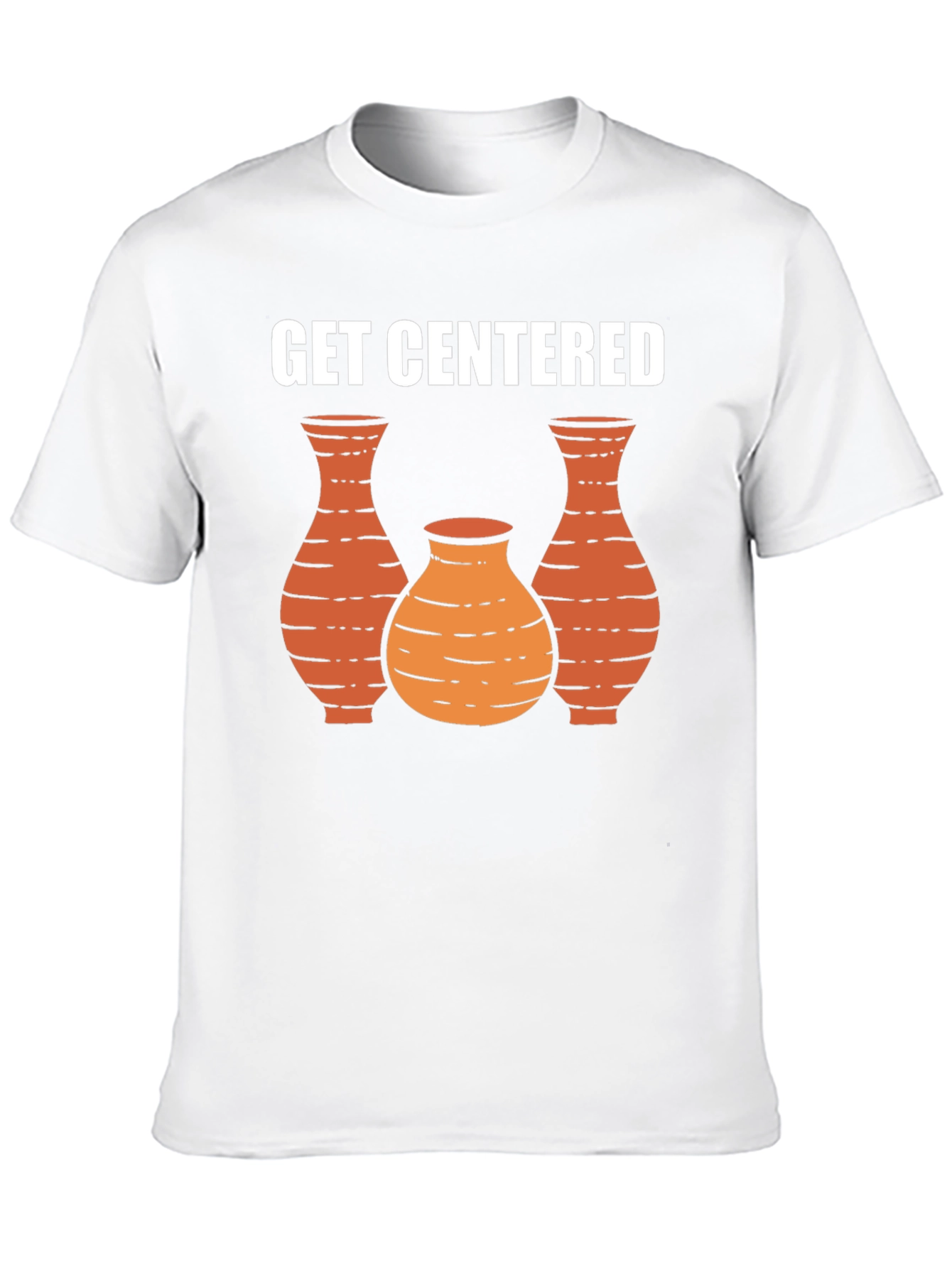Black Get Centered Pottery Graphic Tee - Unisex view 10