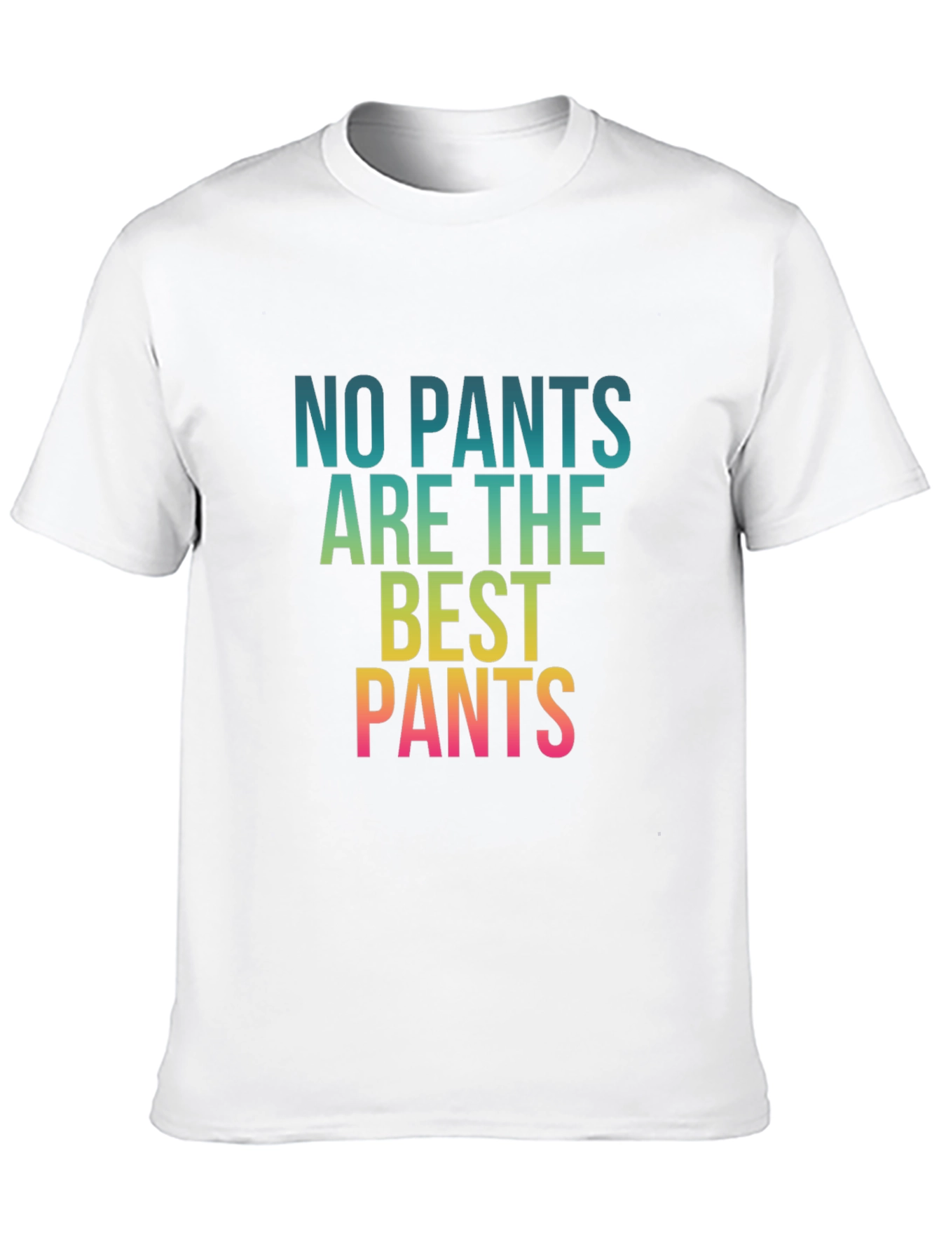Black No Pants Are The Best Pants Graphic Tee view 10