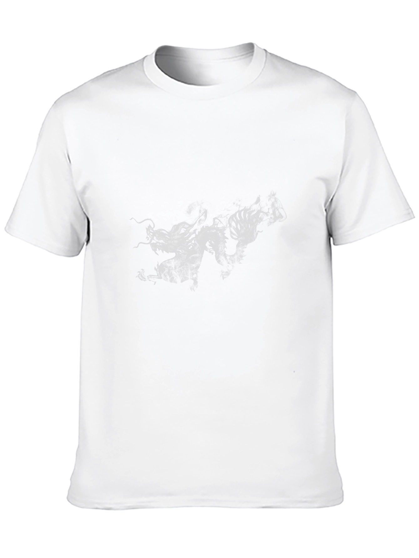 Black Dragon Graphic Tee - Black Short Sleeve T-Shirt view 10