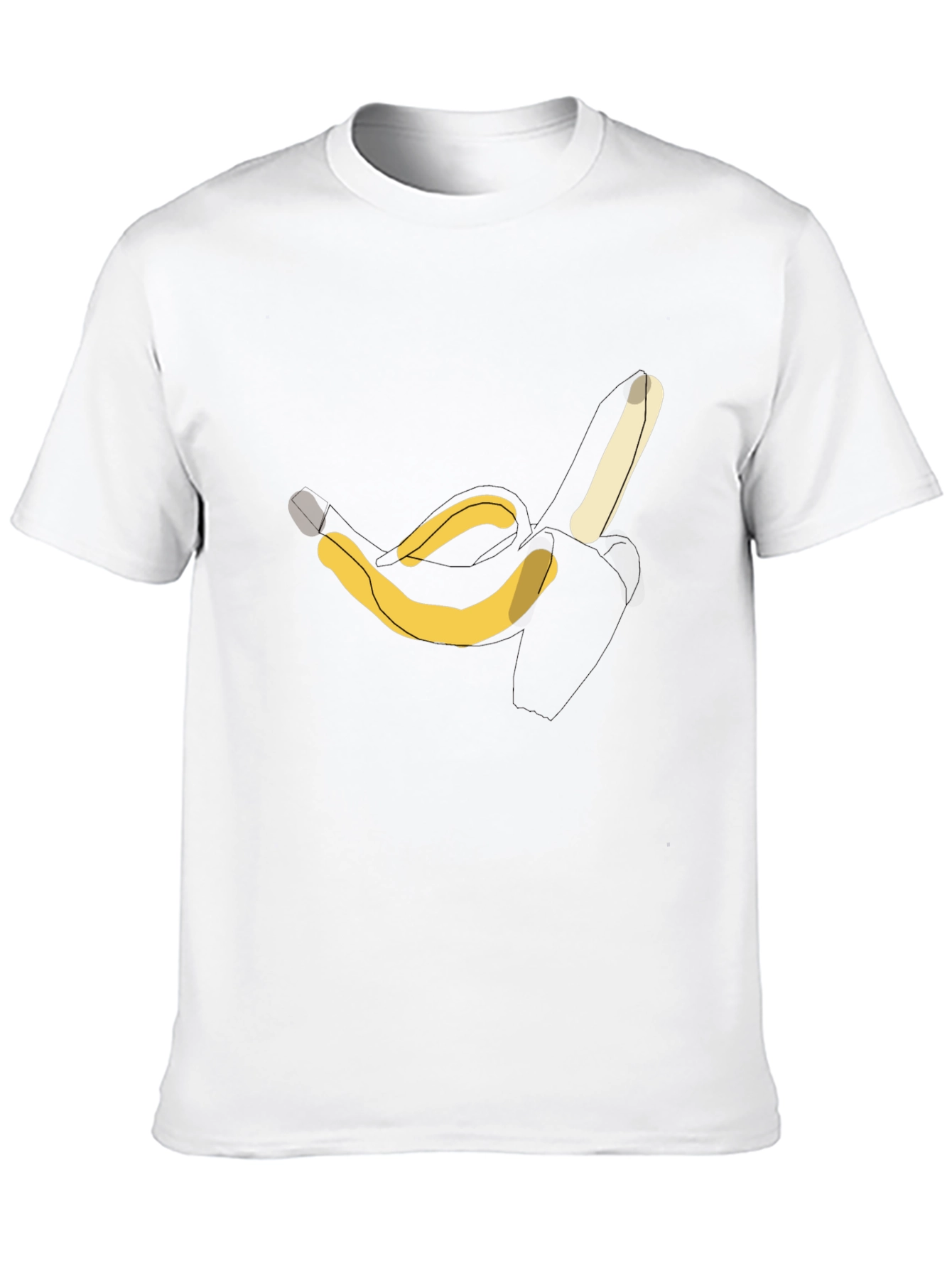 Black Banana Graphic T-Shirt - Casual Cotton Tee view 10