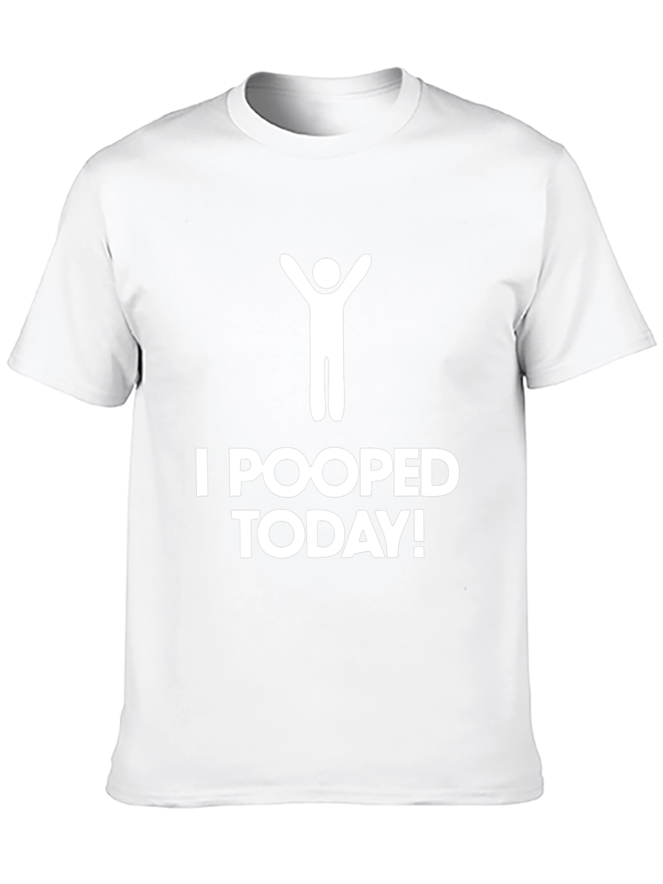 Black I Pooped Today T-Shirt - Funny Graphic Tee view 10