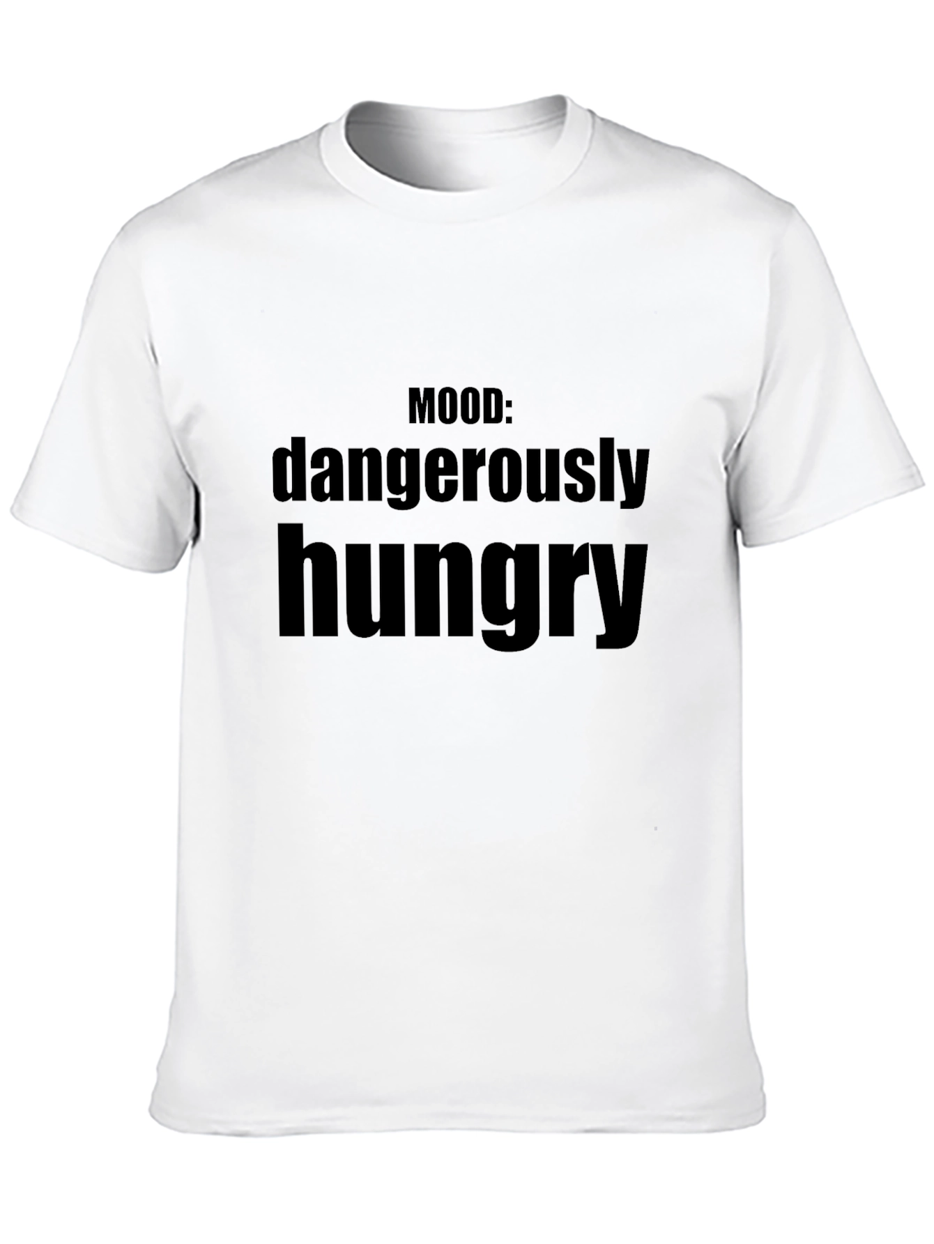 Black Mood: Dangerously Hungry Graphic T-Shirt view 10