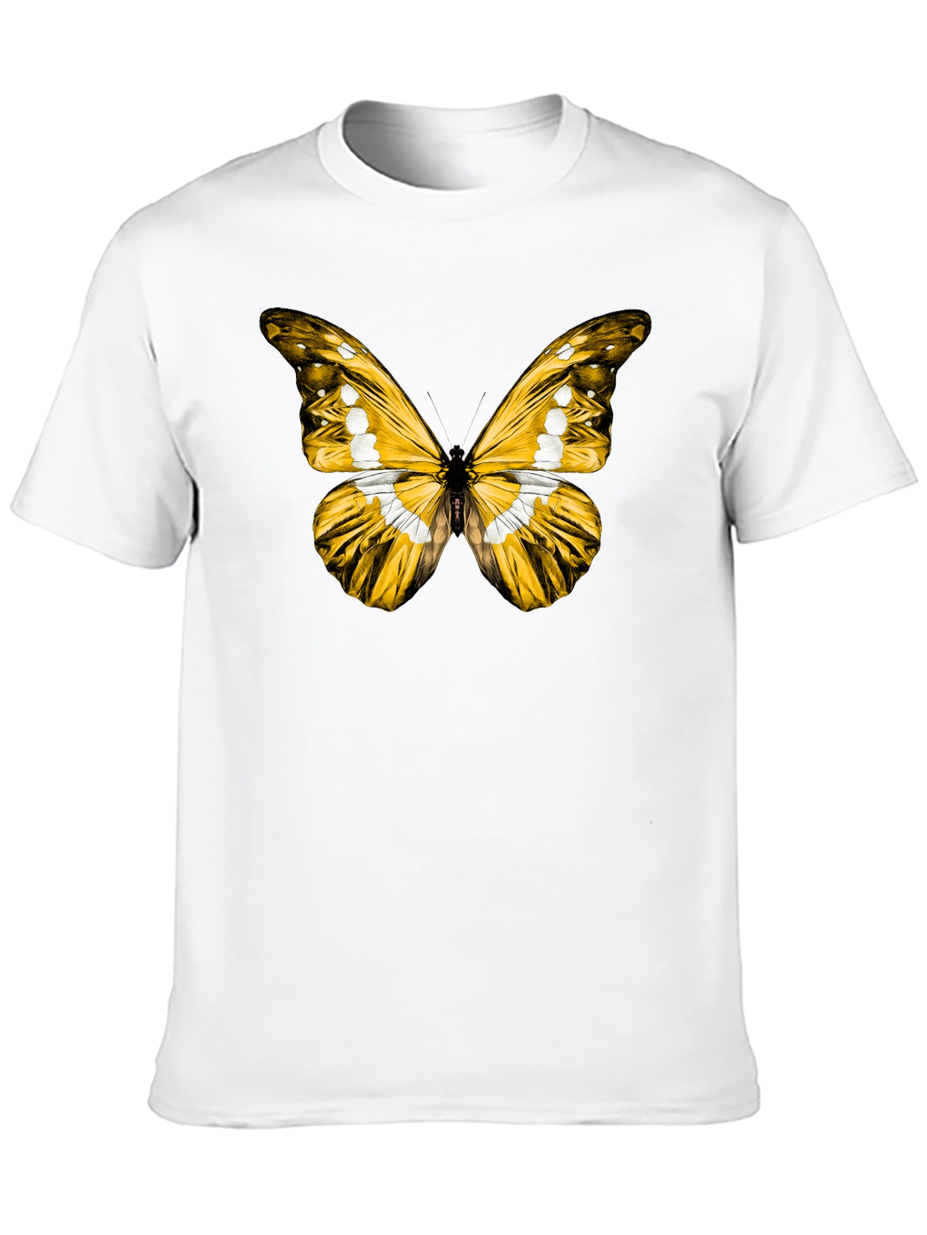 Black Butterfly Graphic Black T-Shirt view 10