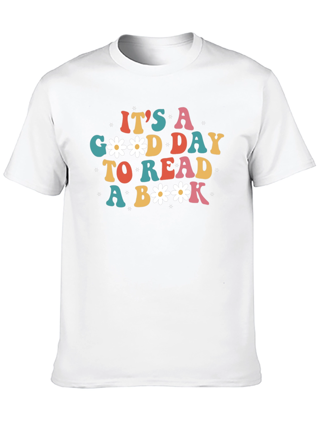 Black Retro Book Lover T-Shirt - It's a Good Day to Read view 10