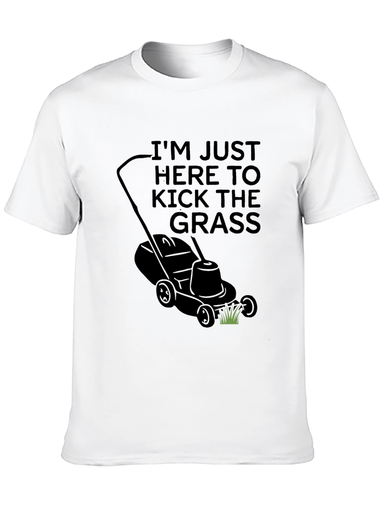 Black Kick the Grass T-Shirt view 10