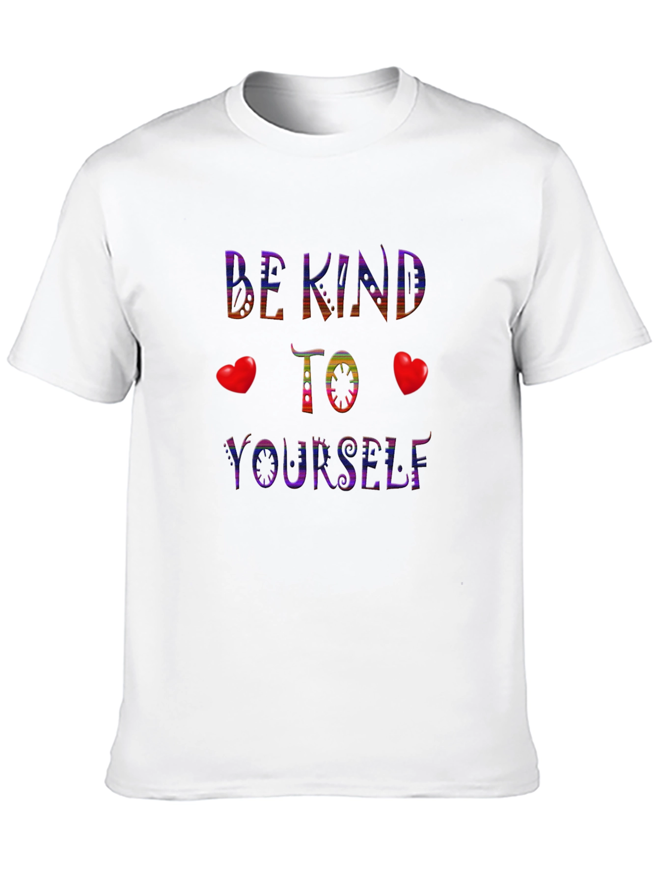 Black Be Kind to Yourself Graphic T-Shirt view 10