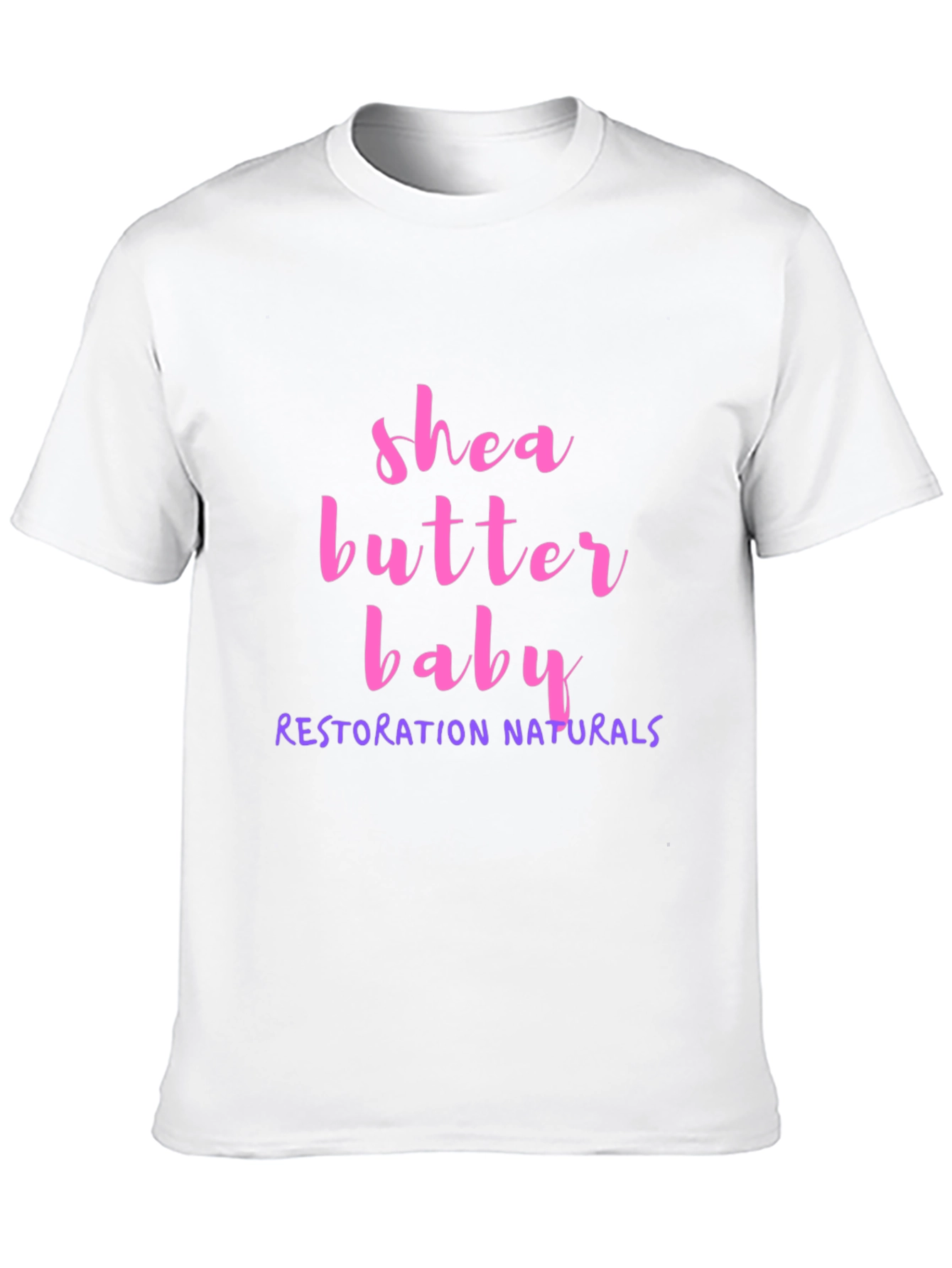Black Shea Butter Baby Tee - Restoration Naturals T-Shirt view 10