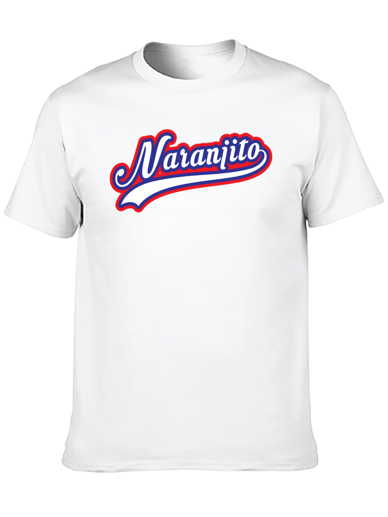 Black Naranjito Baseball Style T-Shirt view 10