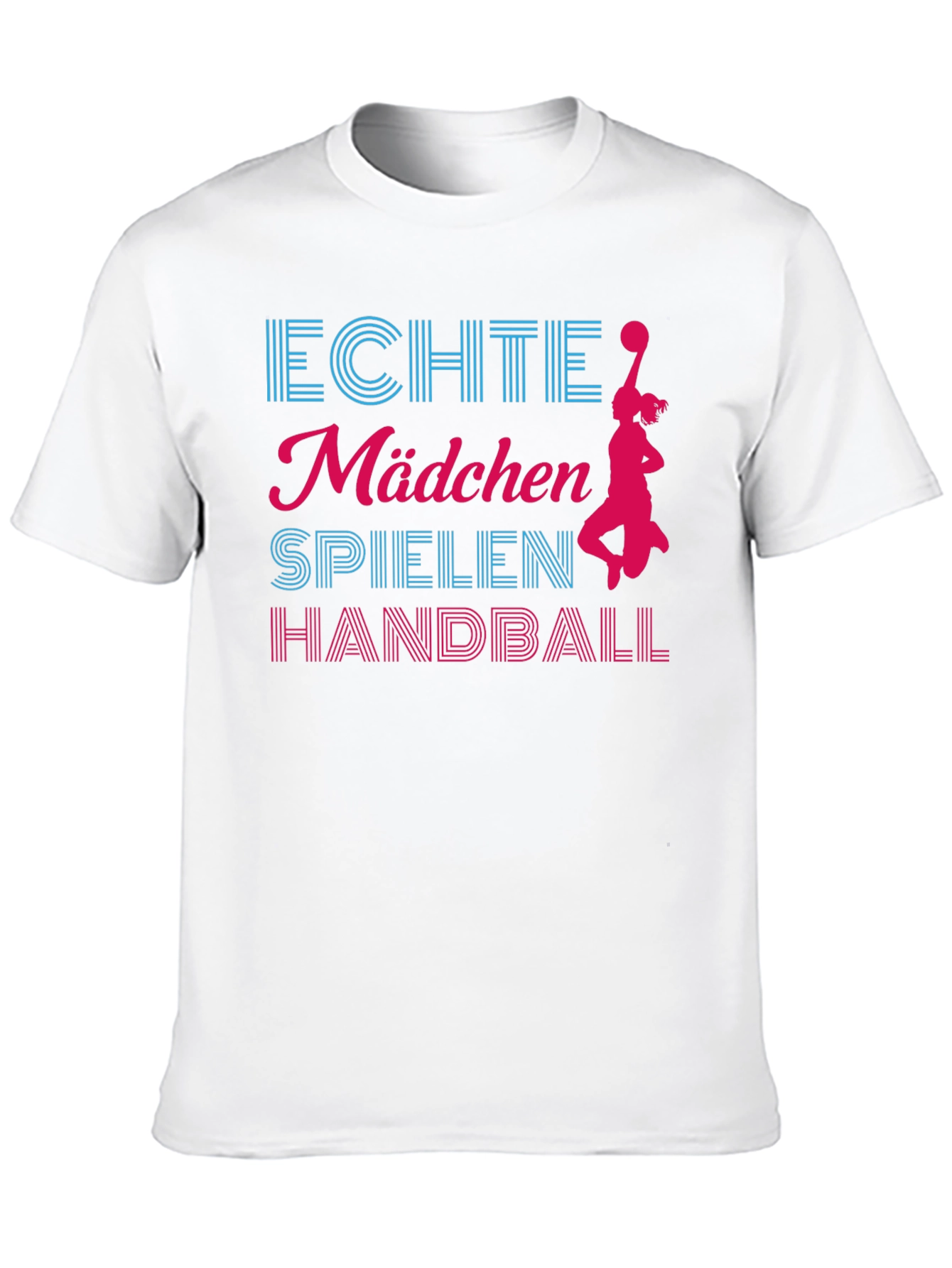 Black Echte Madchen Handball Black T-Shirt view 10