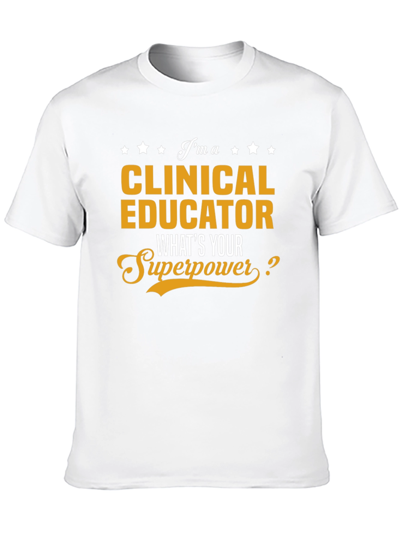 Black Clinical Educator Superpower T-Shirt view 10