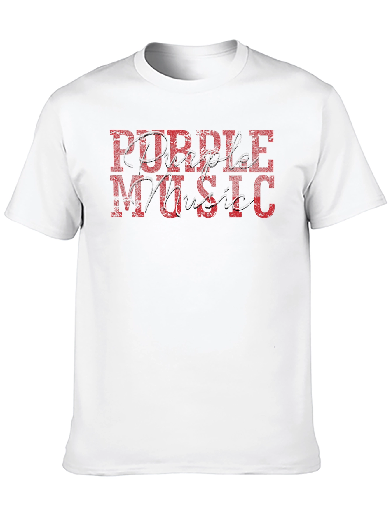 Black Purple Music Graphic Tee - Black view 10