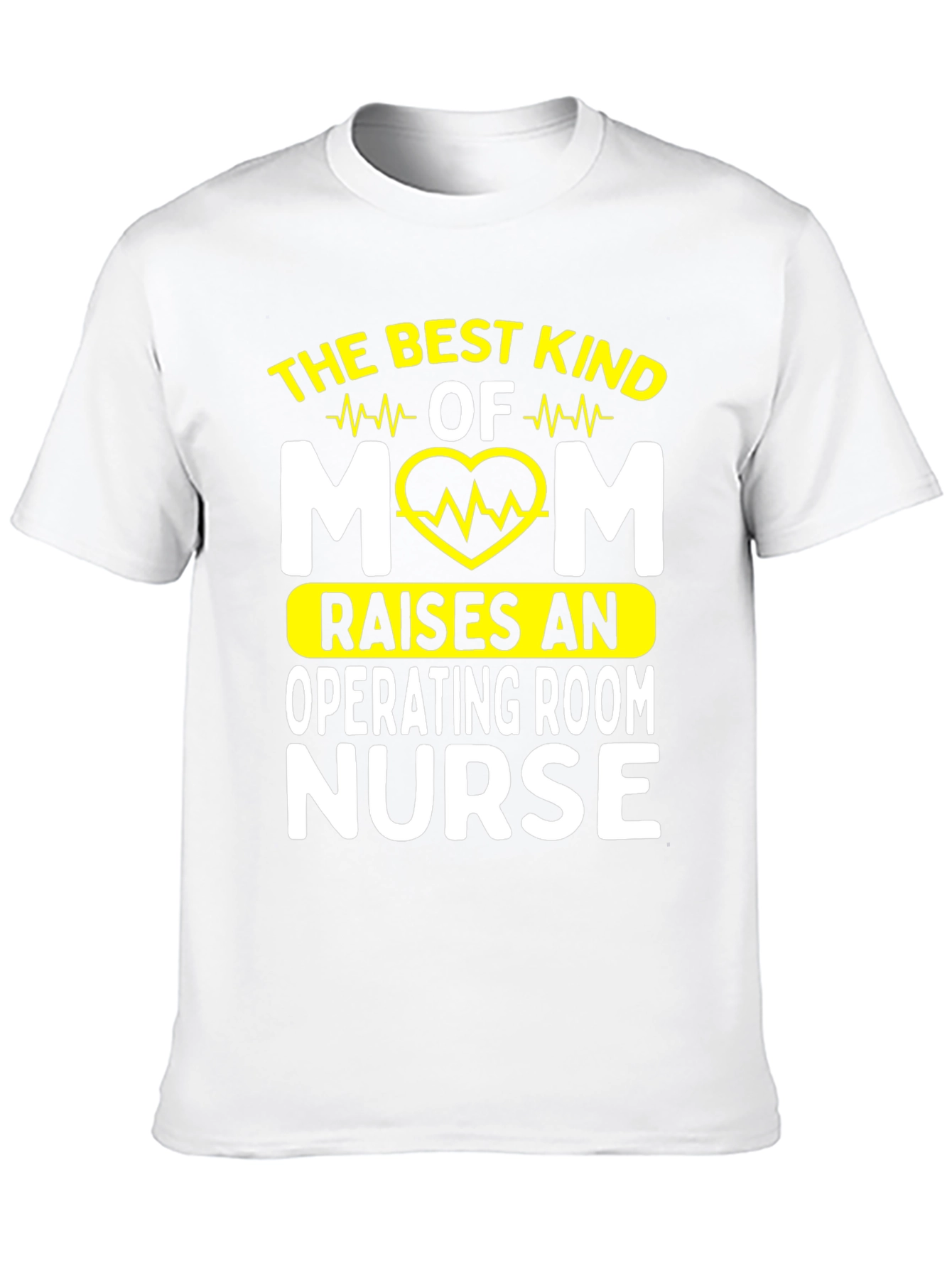 Black Best Kind of Mom Operating Room Nurse Graphic Tee view 10