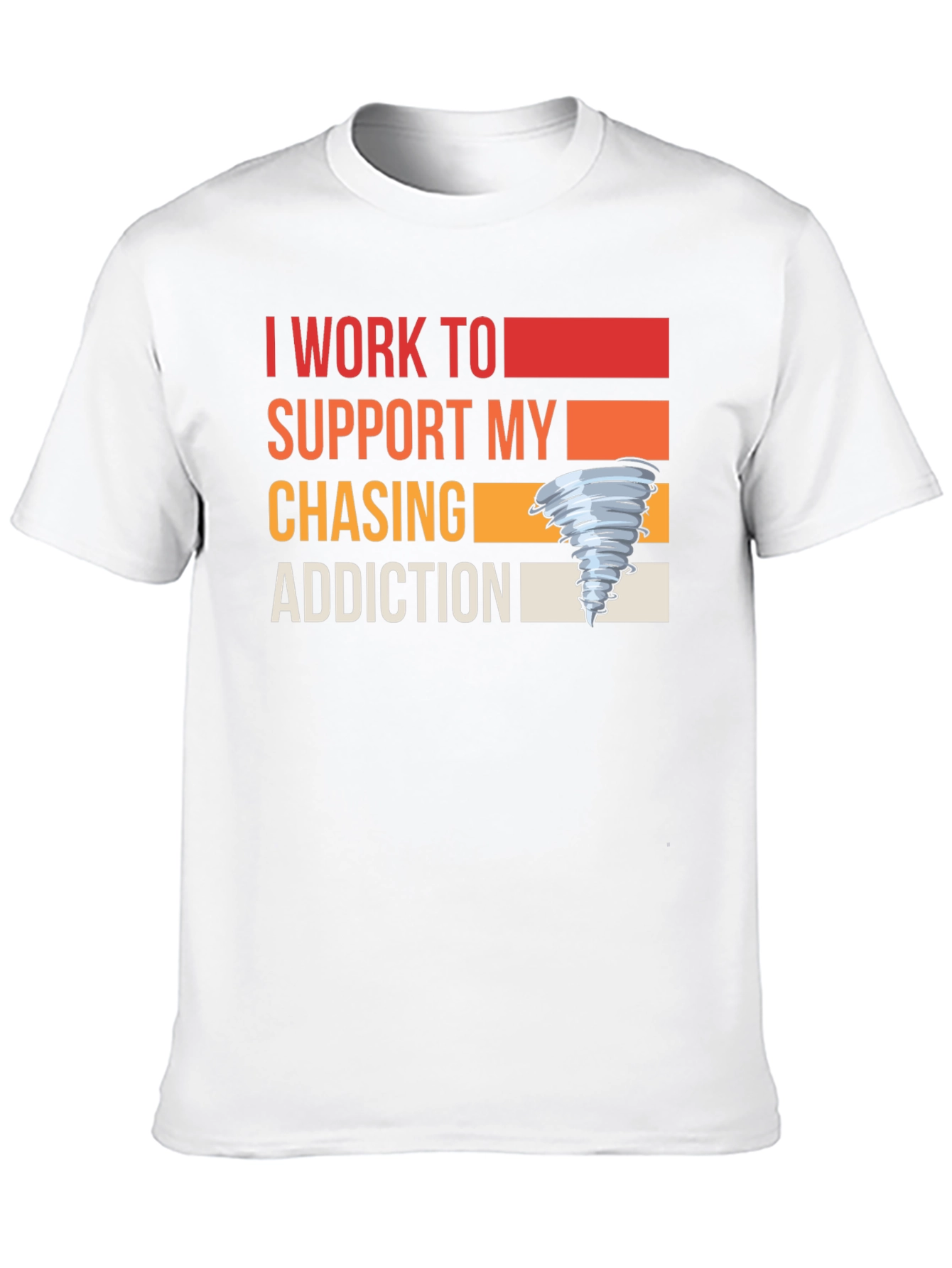 Black Chasing Addiction T-Shirt view 10