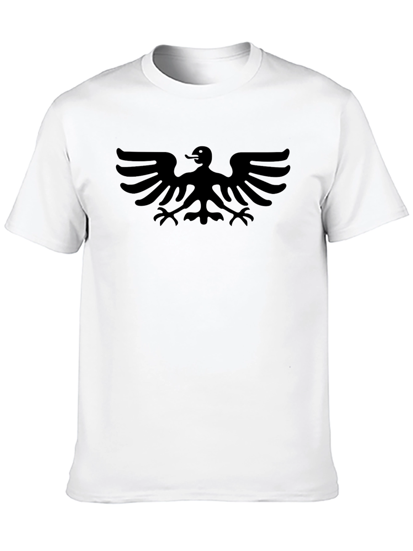 Black Black Eagle Graphic Tee - Classic Style view 10