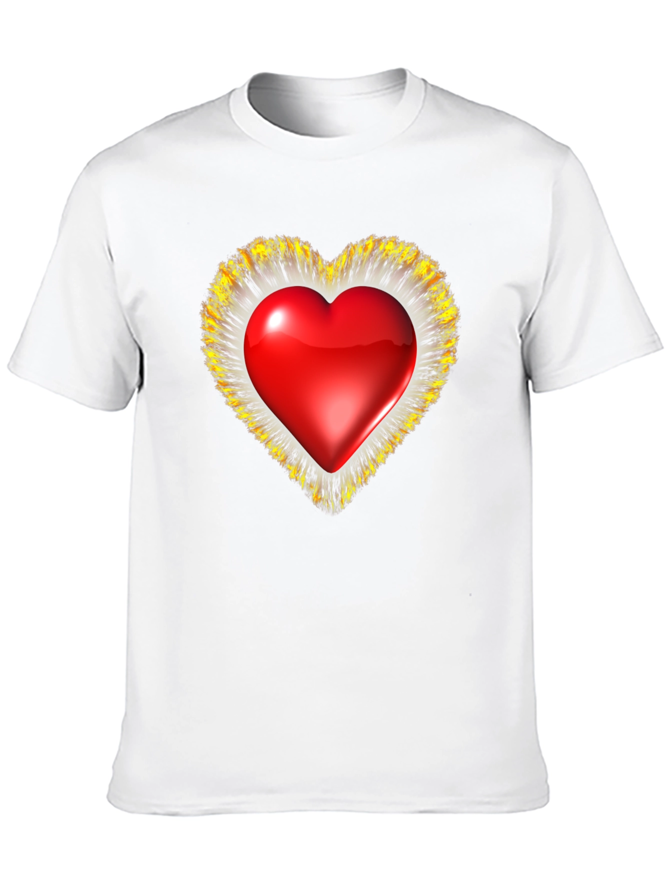 Black Heart Graphic T-Shirt - Valentine's Day Special view 10