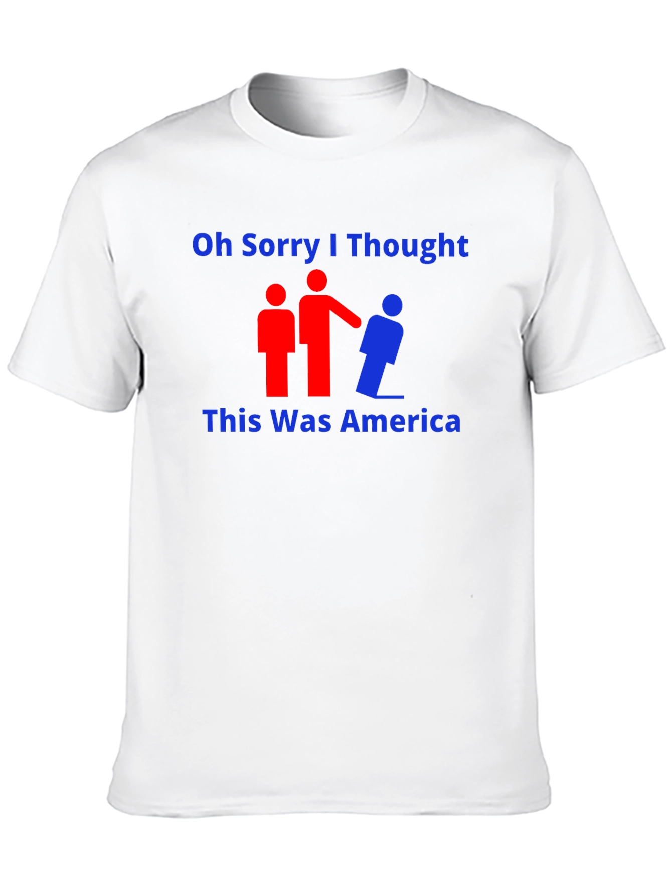 Black Oh Sorry, I Thought This Was America T-Shirt view 10