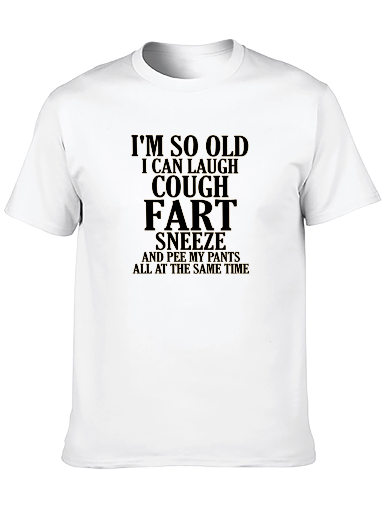Black Funny Old Age Humor Graphic T-Shirt view 10