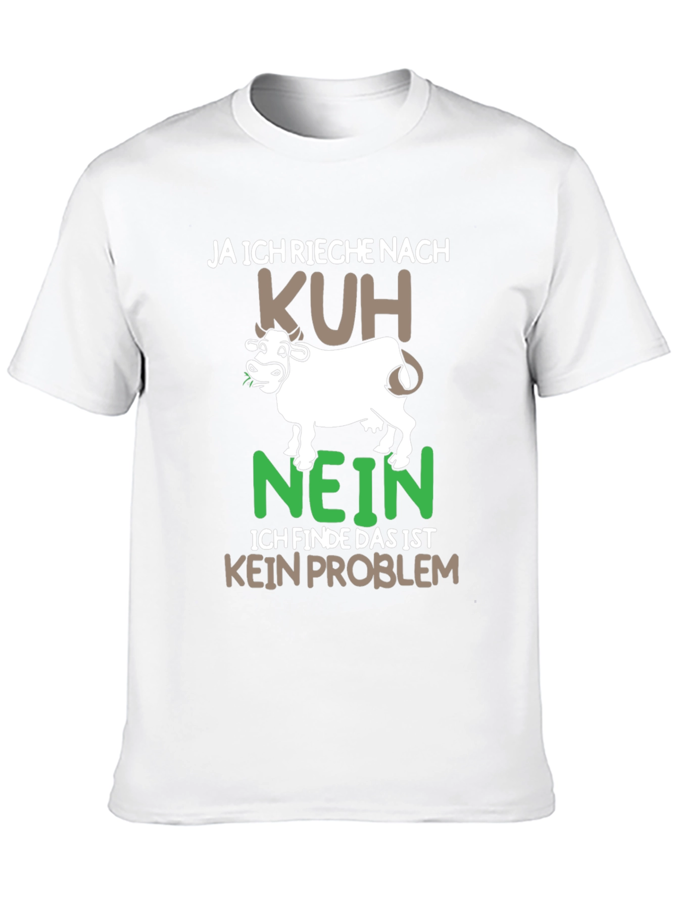 Funny Cow T-Shirt - "Ja Ich Rieche Nach Kuh" - 10