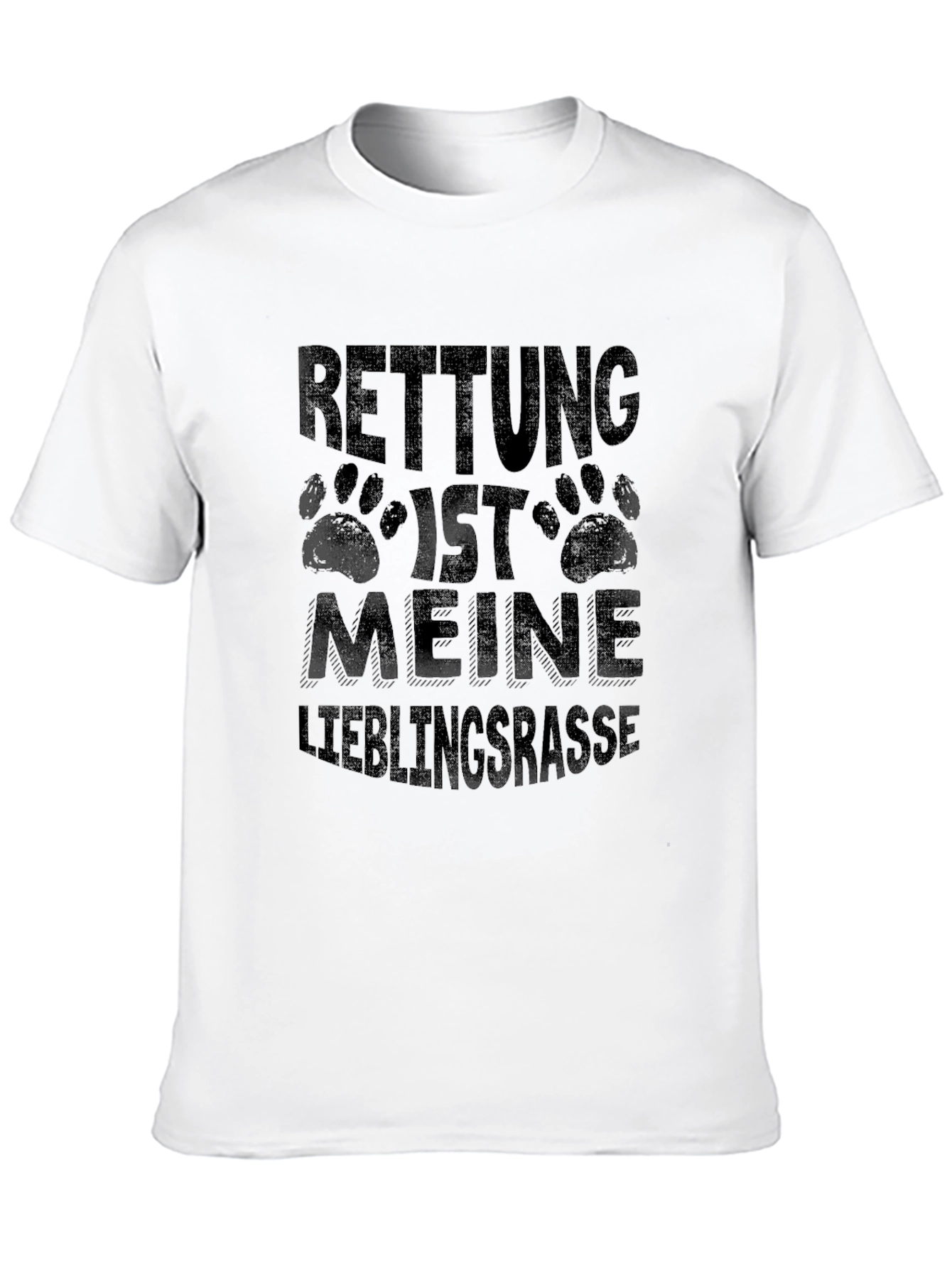 Black Rettung Ist Meine Lieblingsrasse T-Shirt view 10